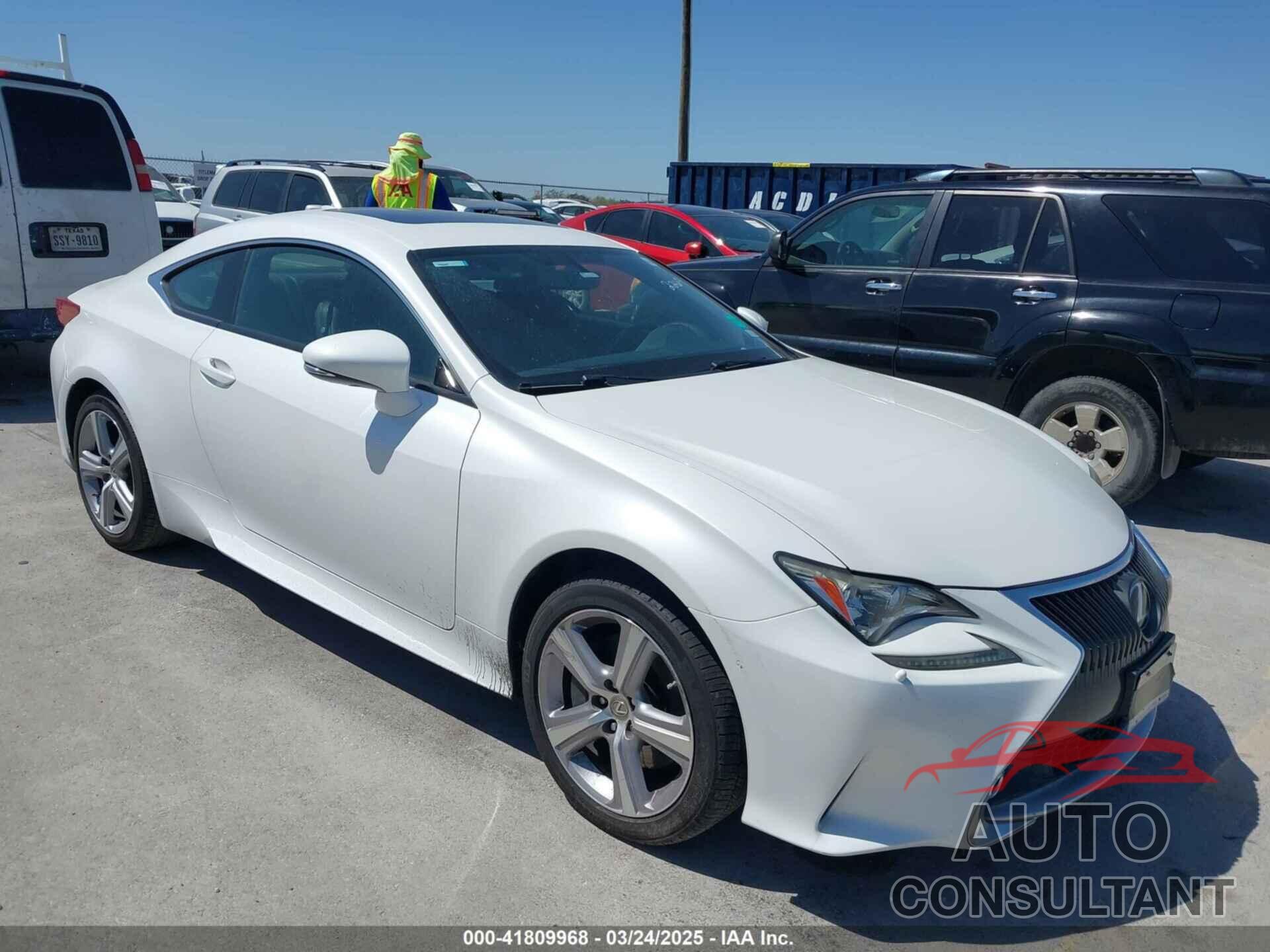 LEXUS RC 350 2015 - JTHSE5BC6F5002263