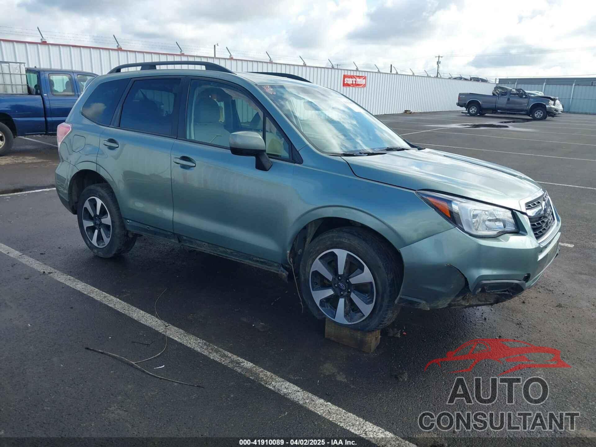 SUBARU FORESTER 2018 - JF2SJAGC5JH551444