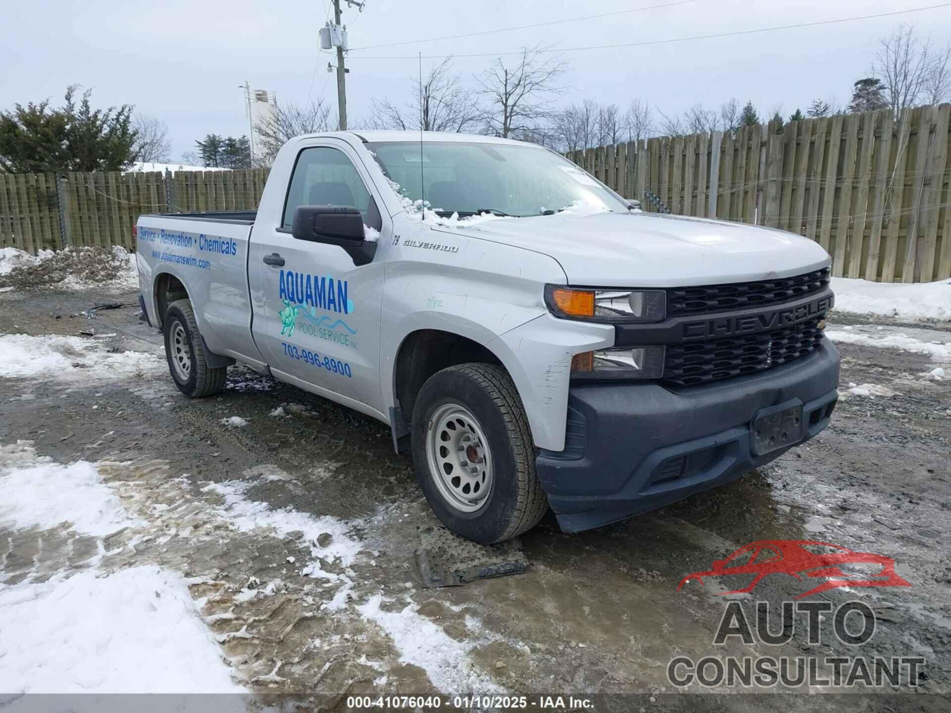 CHEVROLET SILVERADO 1500 2020 - 3GCNWAEH7LG192395