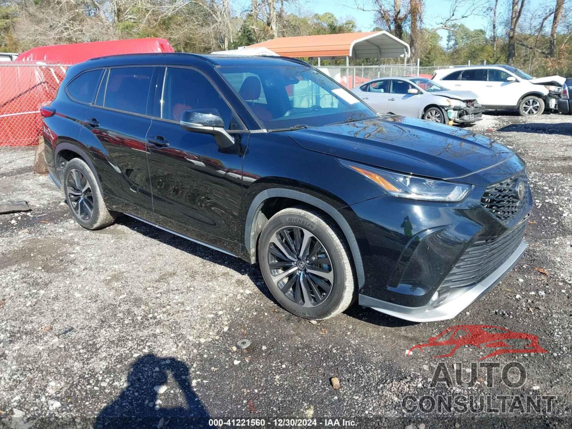 TOYOTA HIGHLANDER 2021 - 5TDJZRAH5MS075234