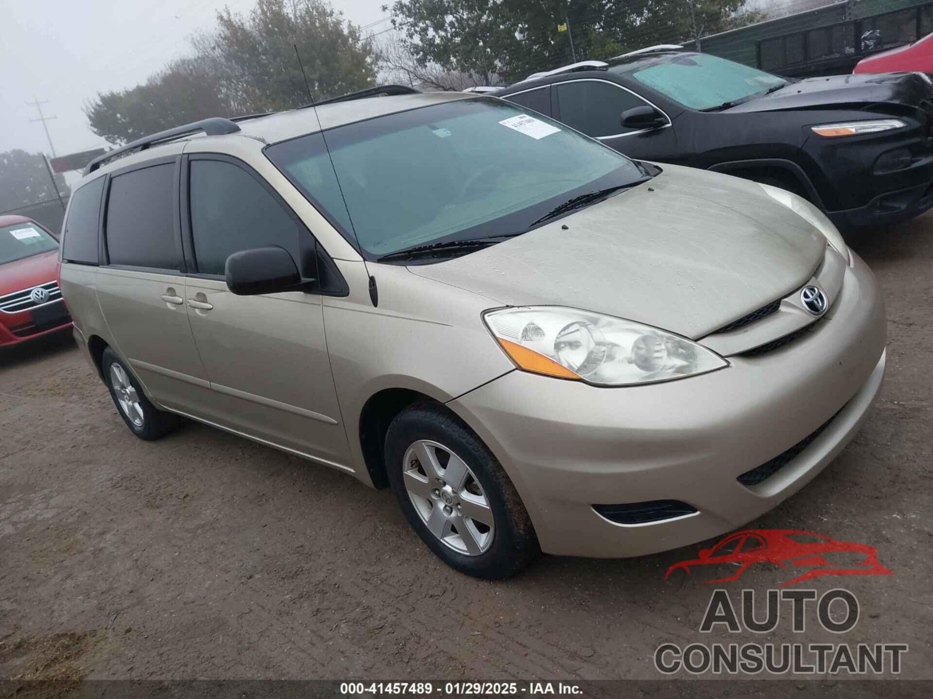 TOYOTA SIENNA 2009 - 5TDZK23C79s287771