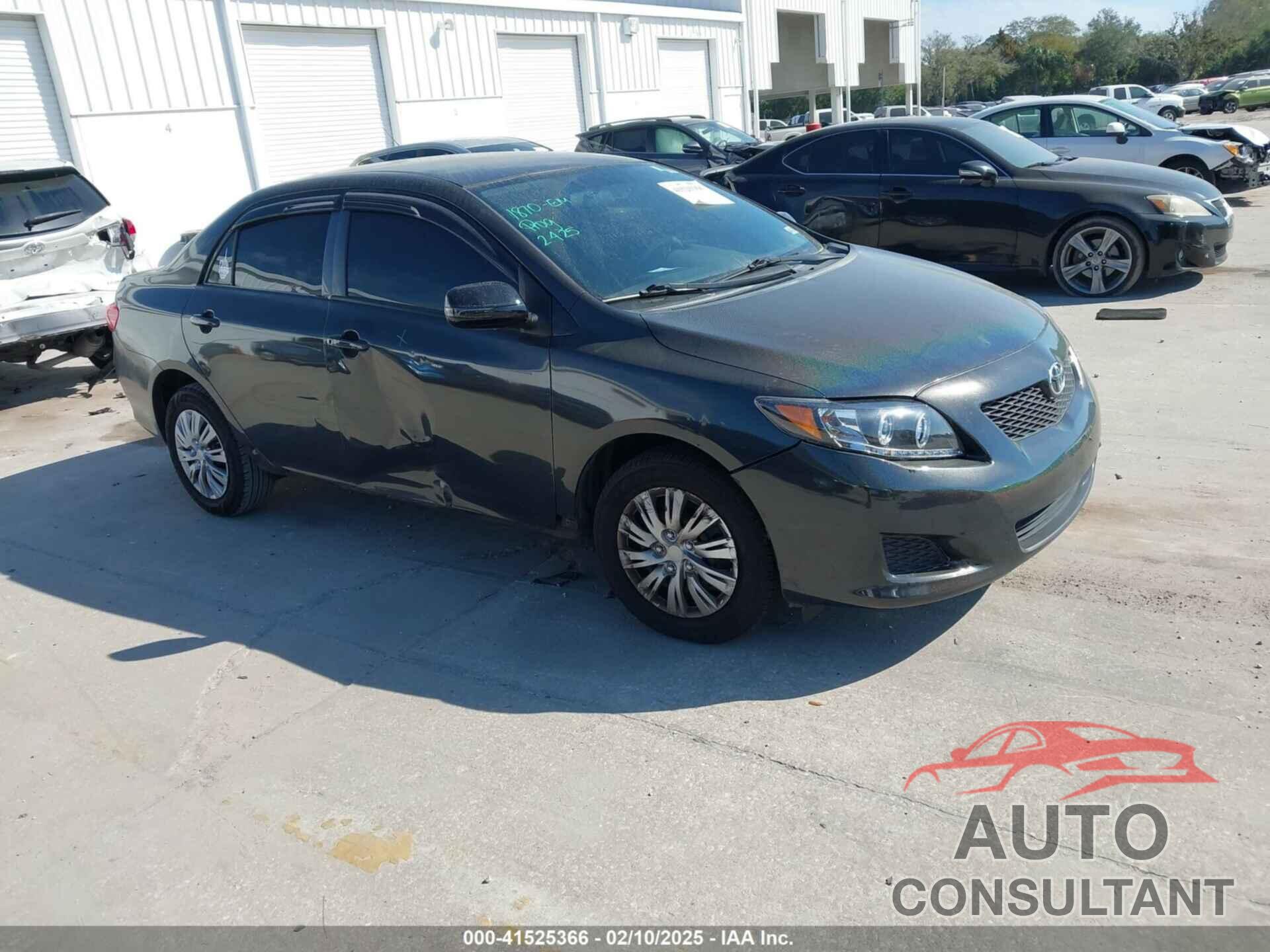 TOYOTA COROLLA 2010 - 1NXBU4EE8AZ258331
