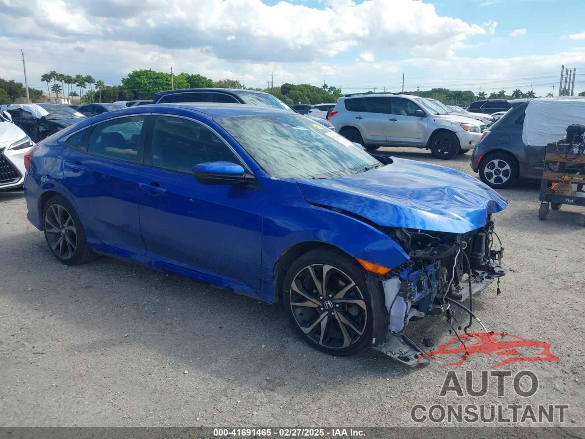 HONDA CIVIC 2021 - 2HGFC2F81MH516378