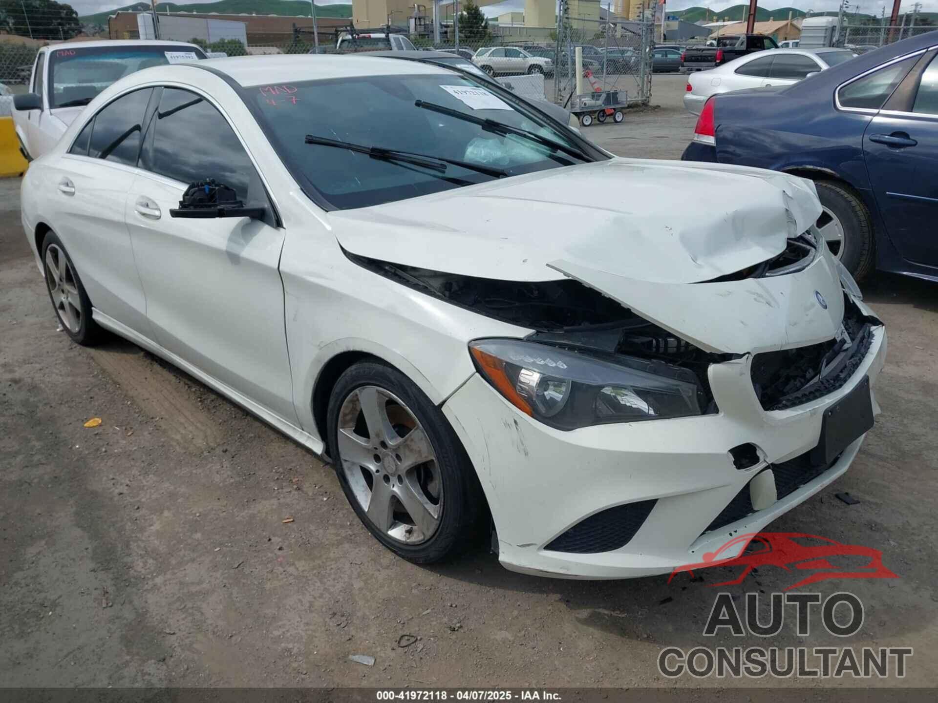 MERCEDES-BENZ CLA 250 2016 - WDDSJ4EB5GN323468