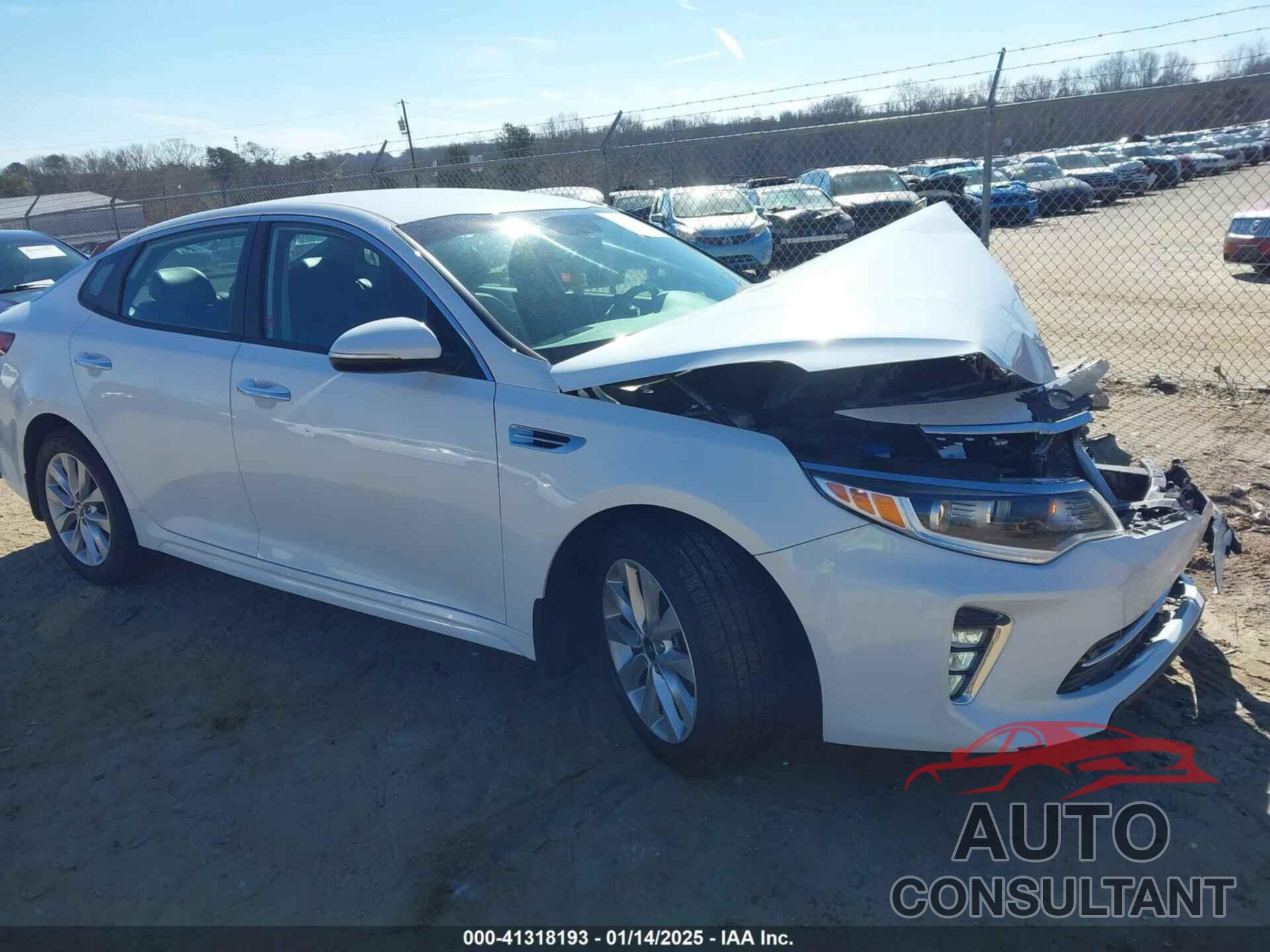 KIA OPTIMA 2018 - 5XXGT4L32JG190385