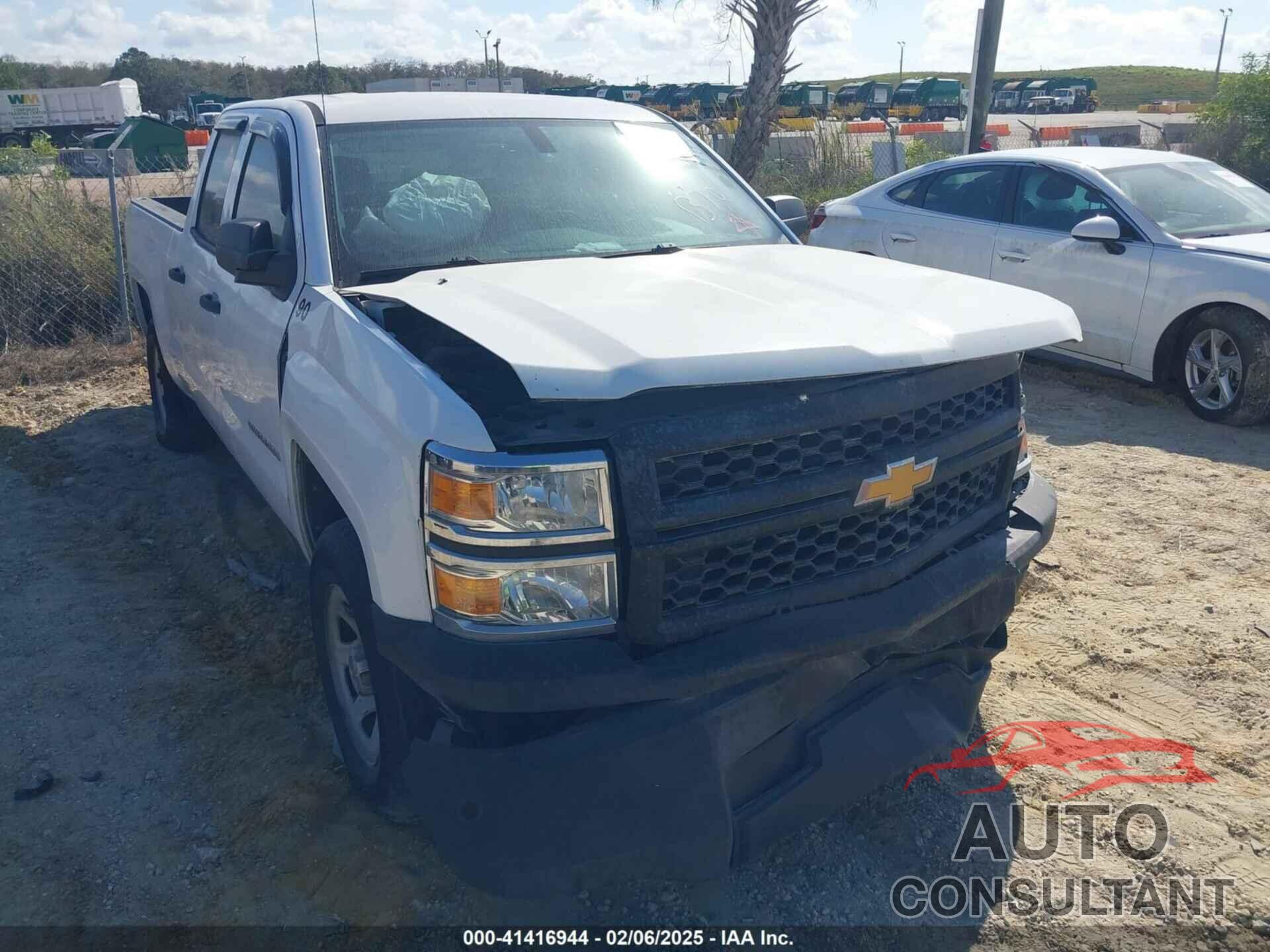 CHEVROLET SILVERADO 1500 2015 - 1GCRCPEH5FZ261814