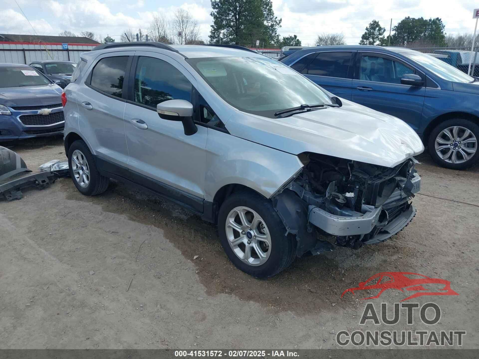 FORD ECOSPORT 2019 - MAJ3S2GE7KC256969