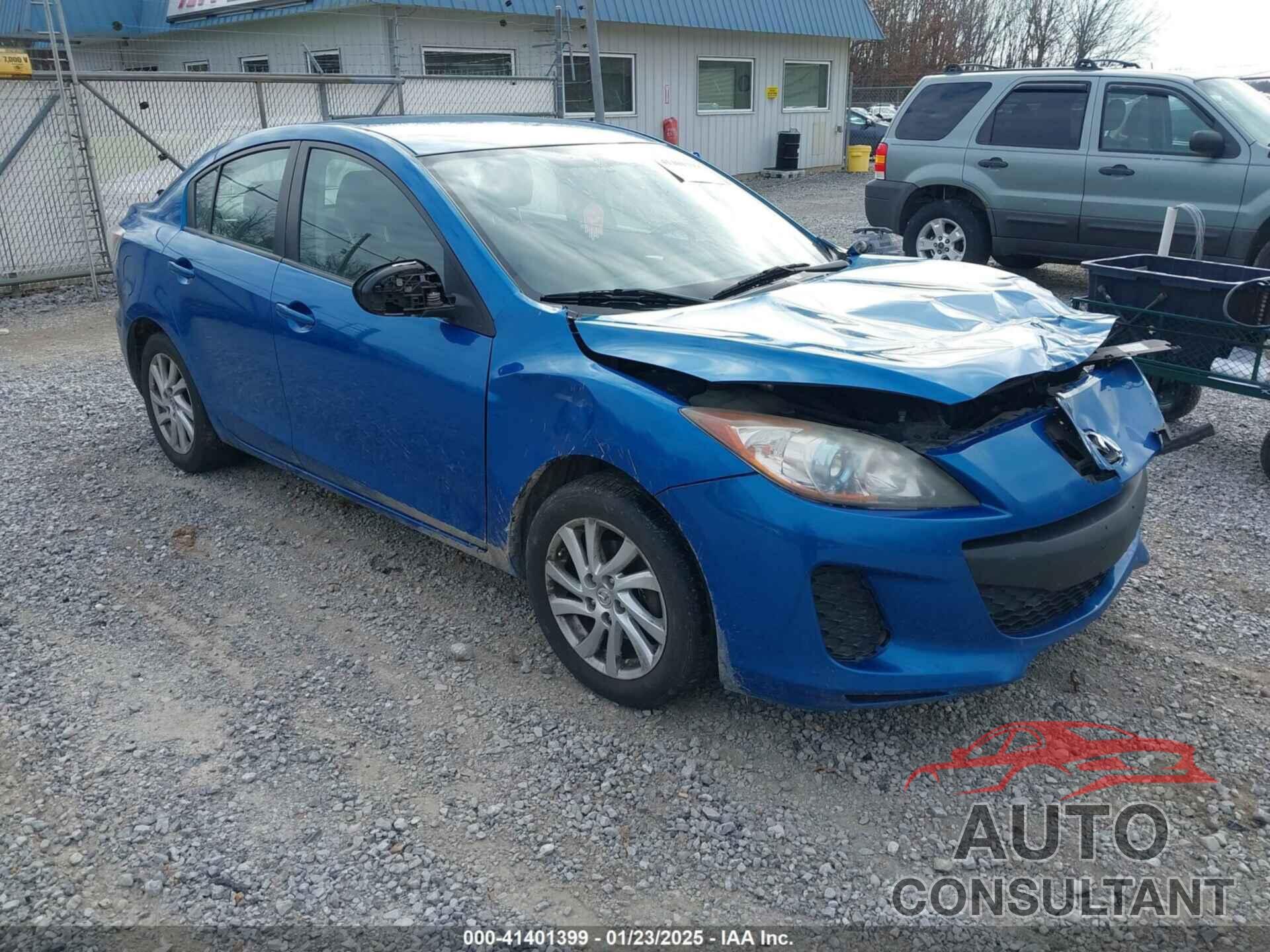 MAZDA MAZDA3 2012 - JM1BL1V87C1693765