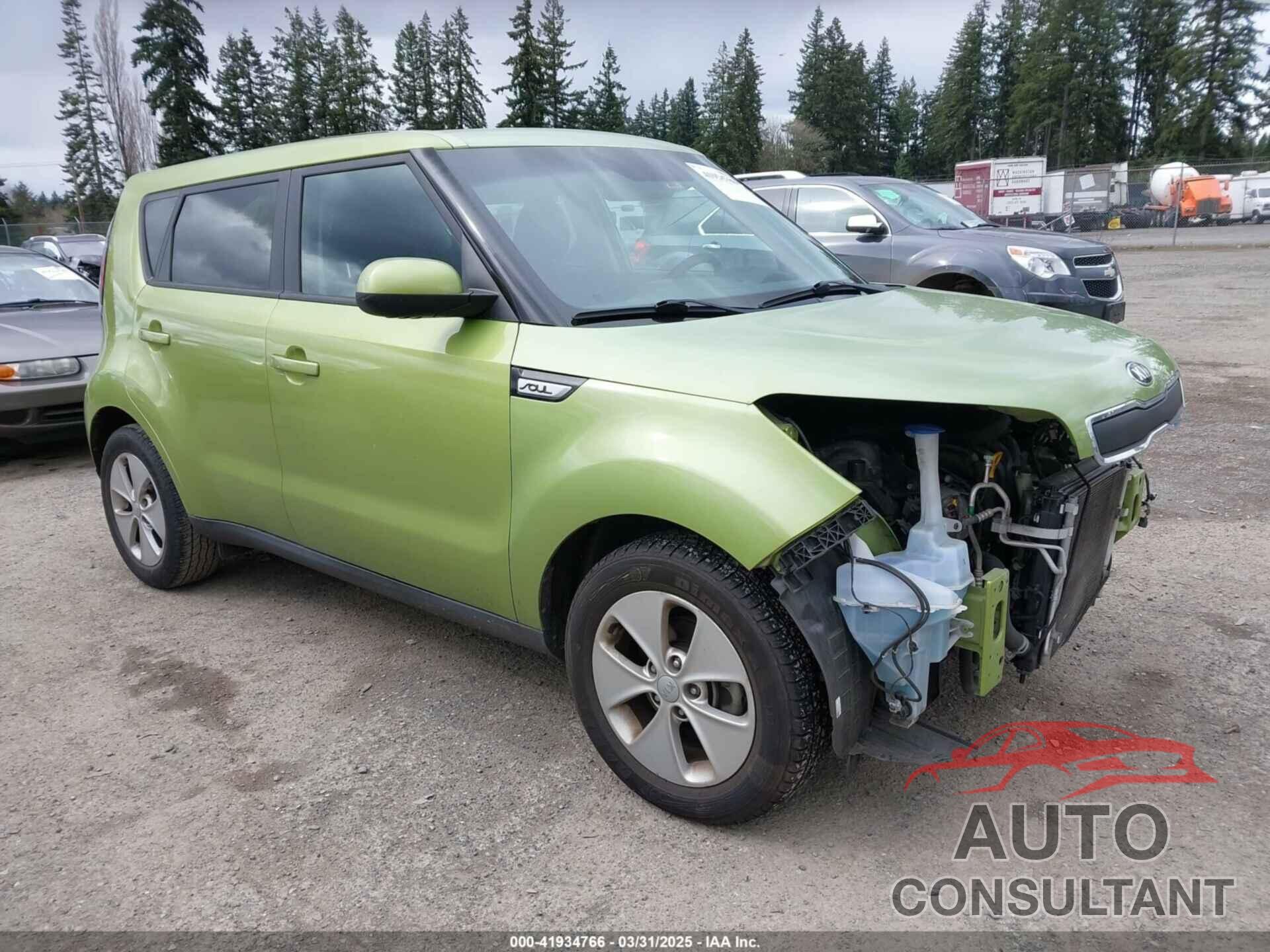 KIA SOUL 2015 - KNDJN2A20F7801786
