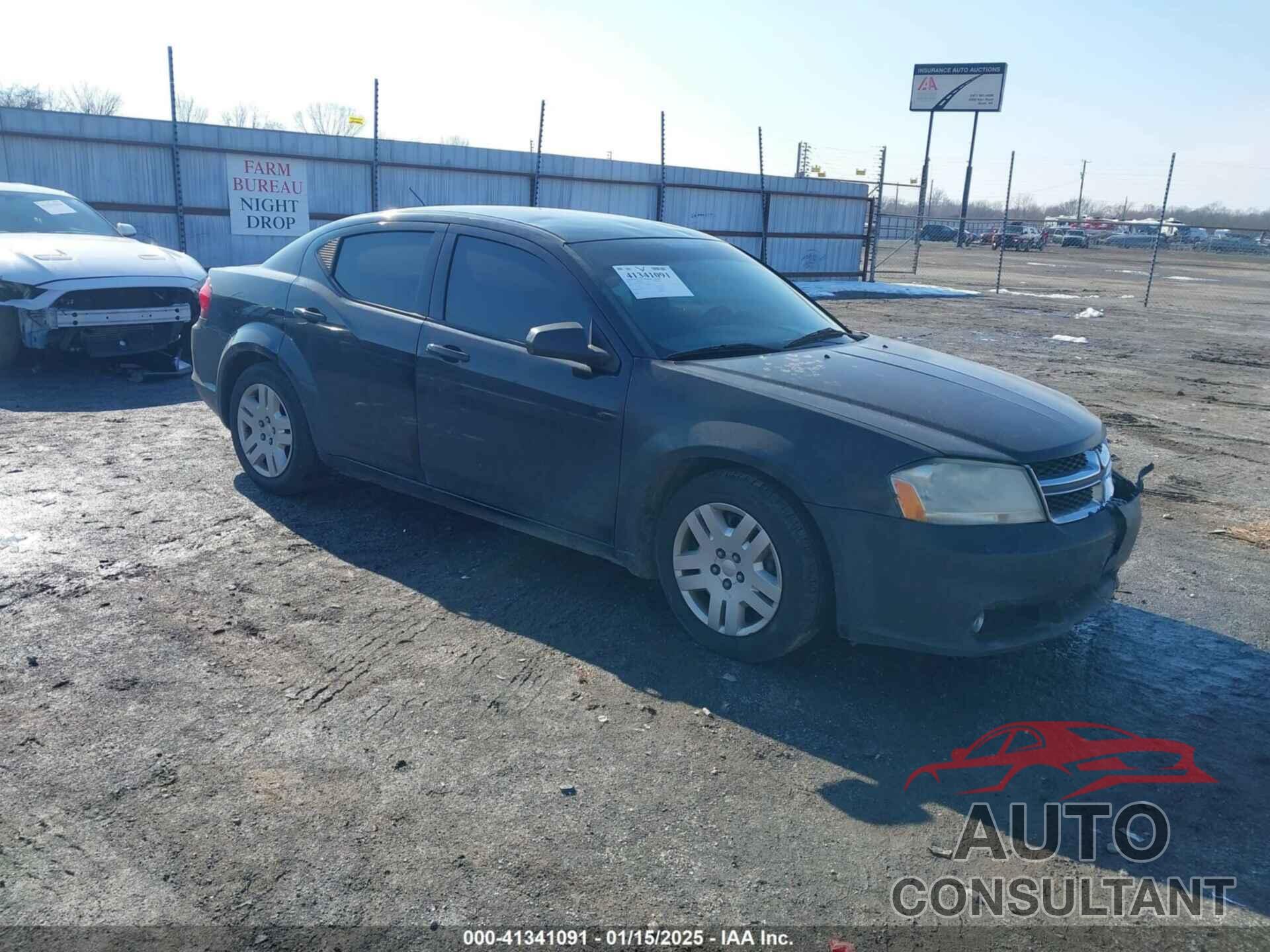 DODGE AVENGER 2013 - 1C3CDZAB2DN506240