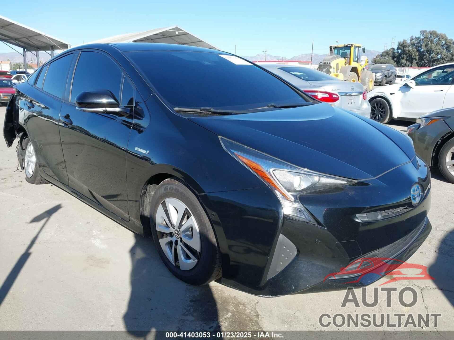 TOYOTA PRIUS 2017 - JTDKBRFU0H3048562