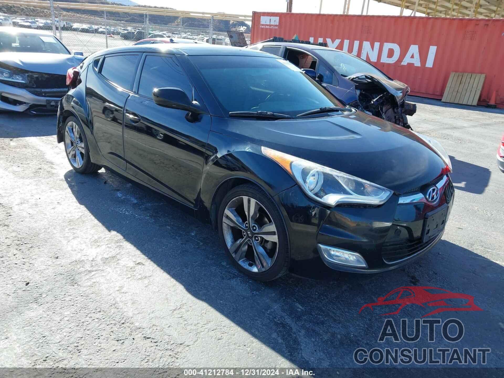 HYUNDAI VELOSTER 2016 - KMHTC6AD0GU297990