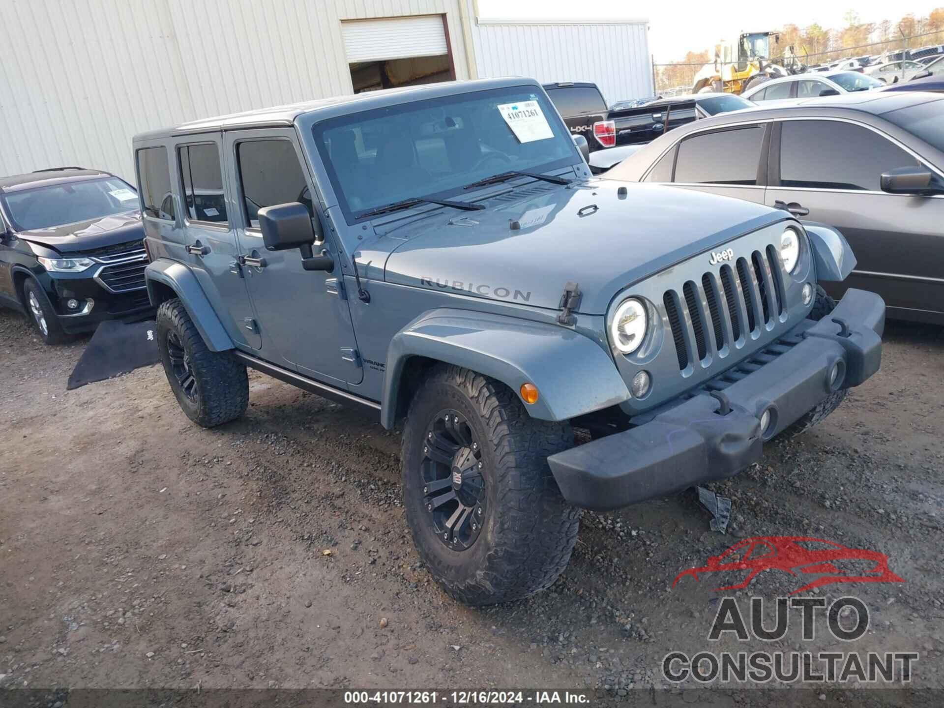 JEEP WRANGLER UNLIMITED 2014 - 1C4HJWFG6EL327113