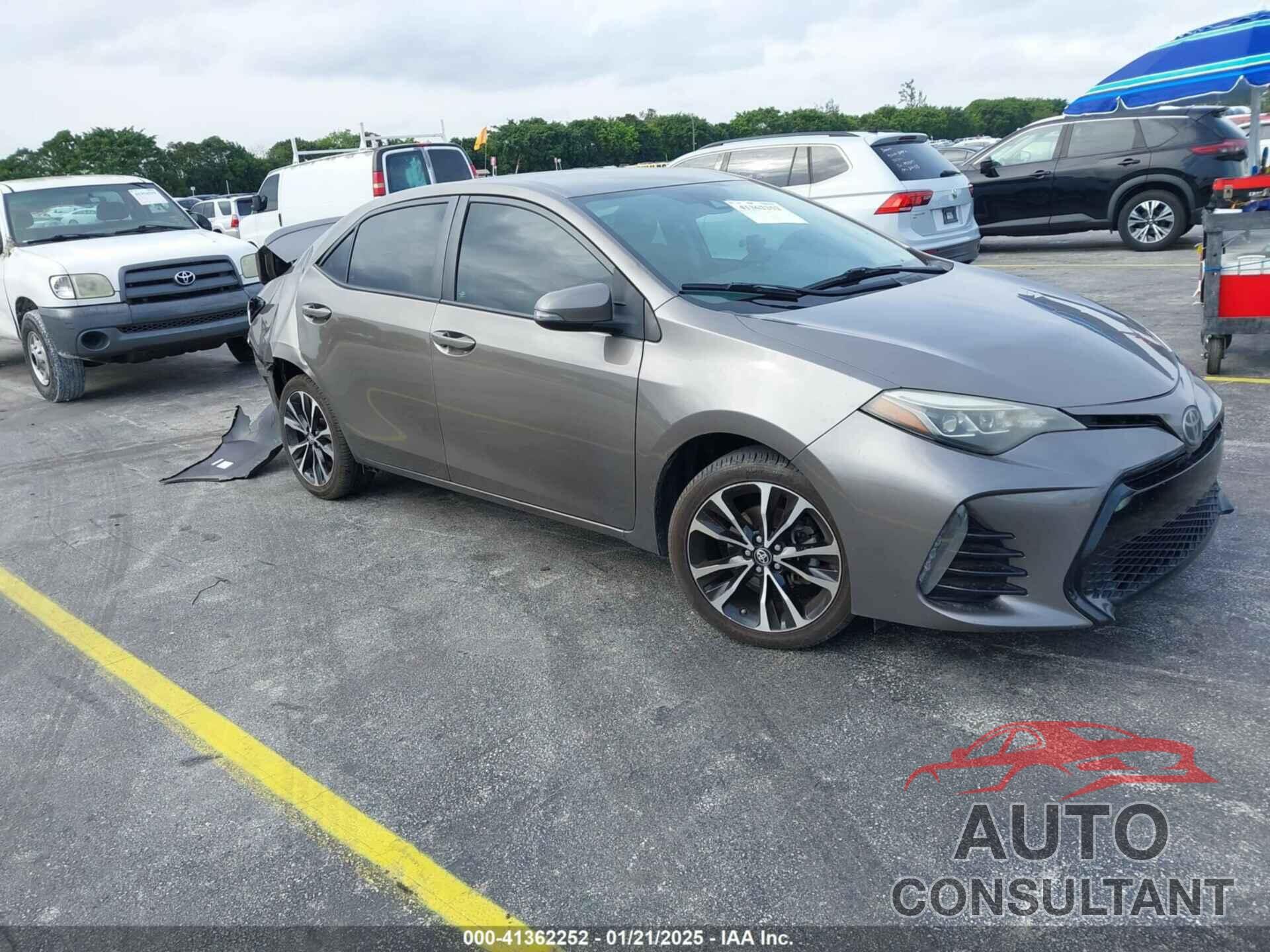 TOYOTA COROLLA 2017 - 5YFBURHE7HP729132