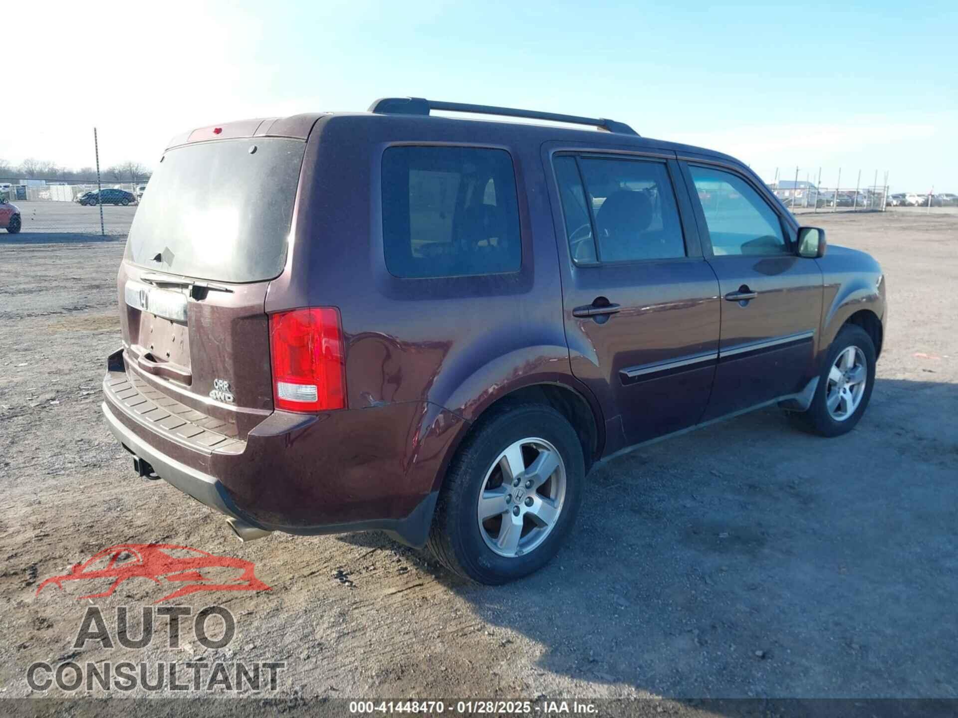 HONDA PILOT 2010 - 5FNYF4H44AB031433