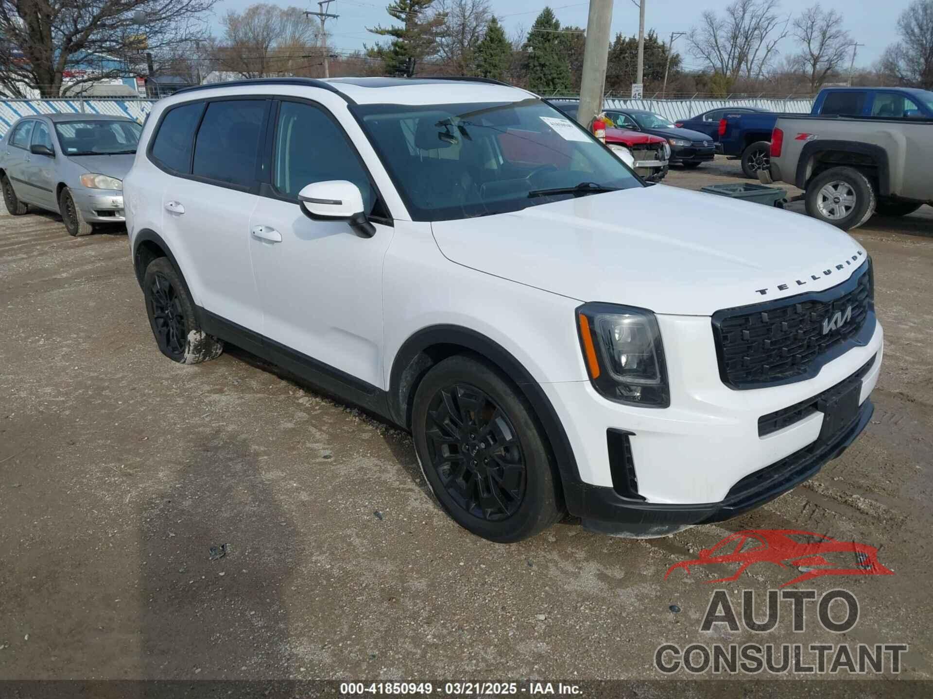 KIA TELLURIDE 2022 - 5XYP3DHC3NG204367