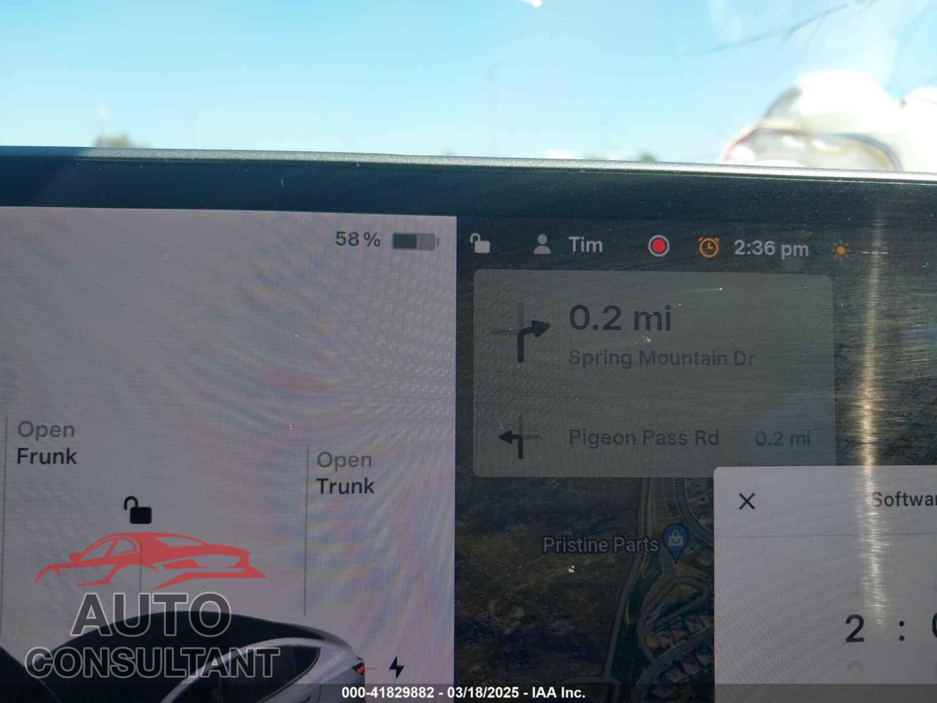 TESLA MODEL 3 2019 - 5YJ3E1EB3KF384598