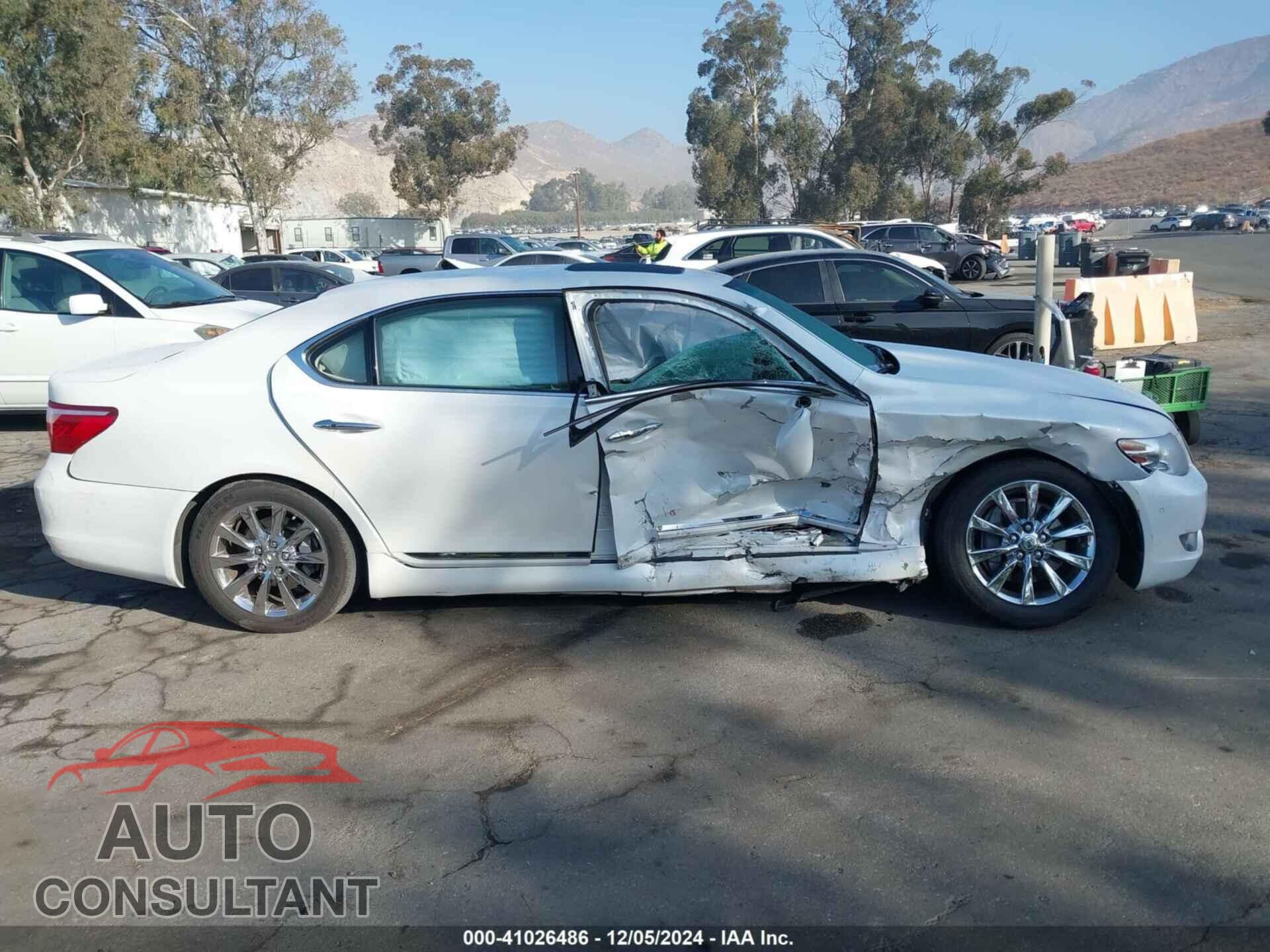 LEXUS LS 460 2012 - JTHGL1EF3C5046064