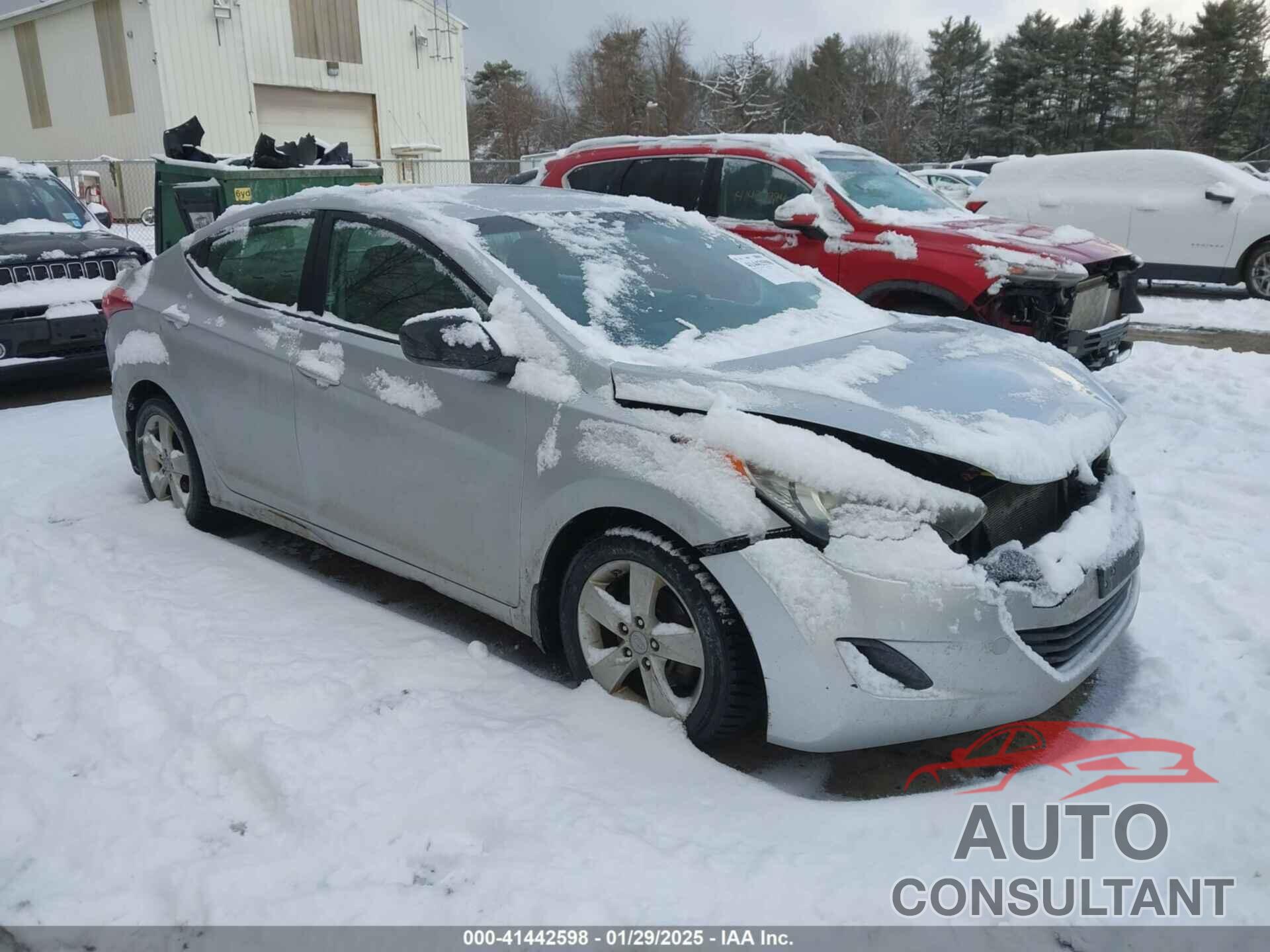HYUNDAI ELANTRA 2013 - KMHDH4AE2DU938801