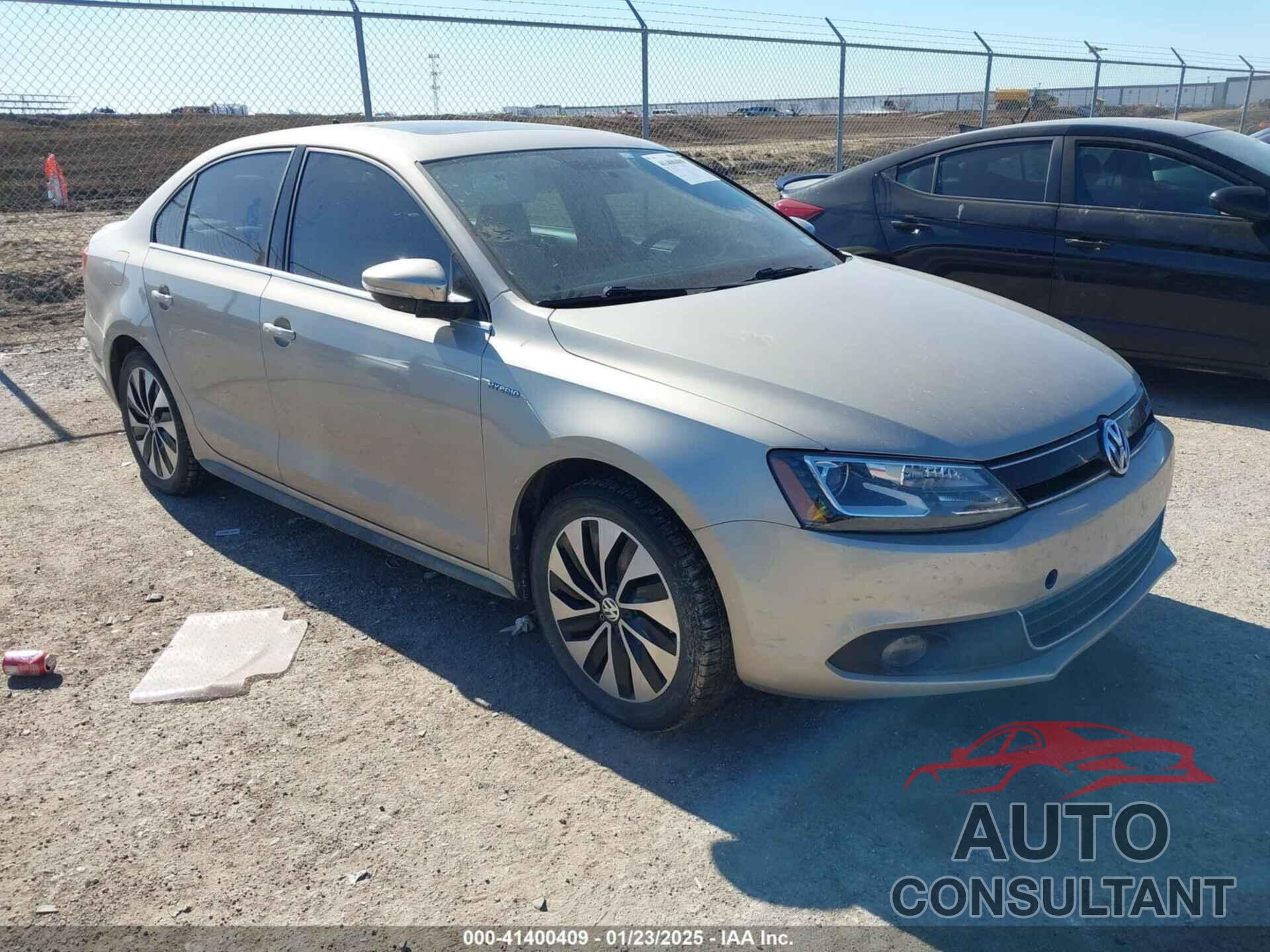 VOLKSWAGEN JETTA HYBRID 2013 - 3VW637AJ7DM279917