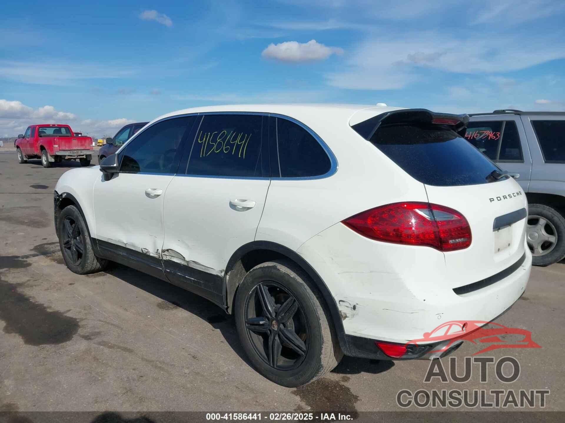 PORSCHE CAYENNE 2012 - WP1AA2A2XCLA03020