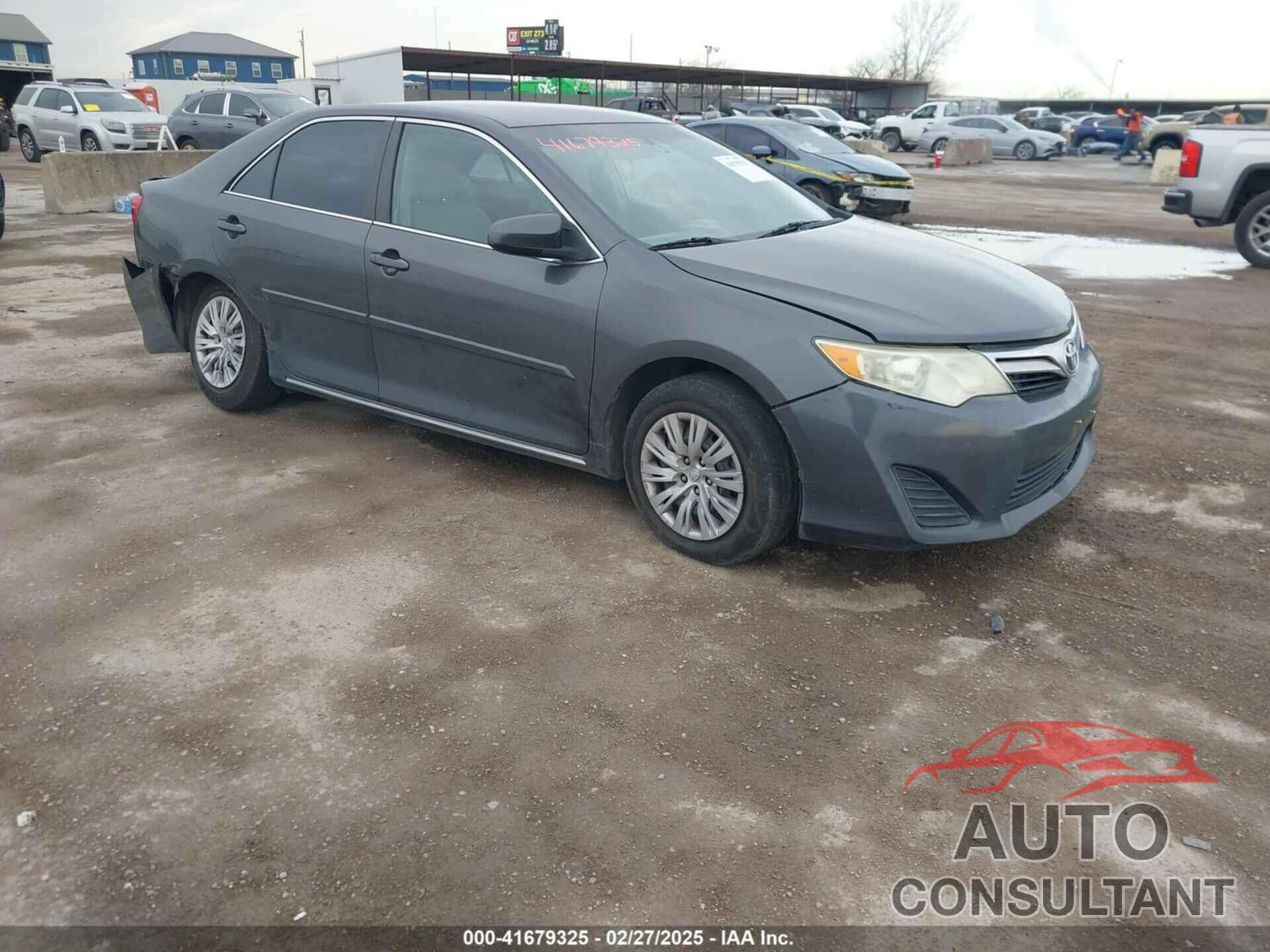 TOYOTA CAMRY 2012 - 4T1BF1FK0CU099790
