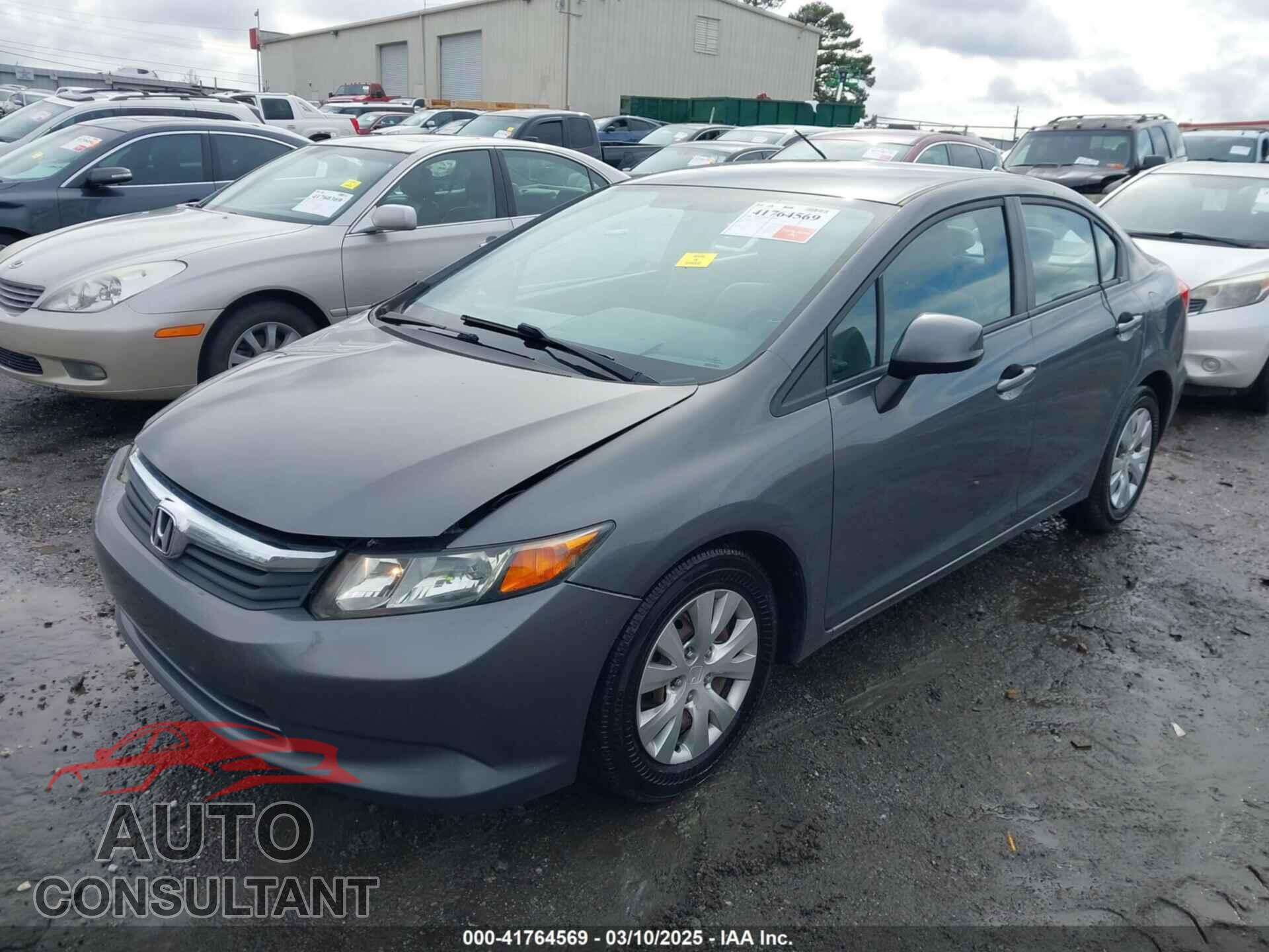 HONDA CIVIC 2012 - 2HGFB2F56CH306463
