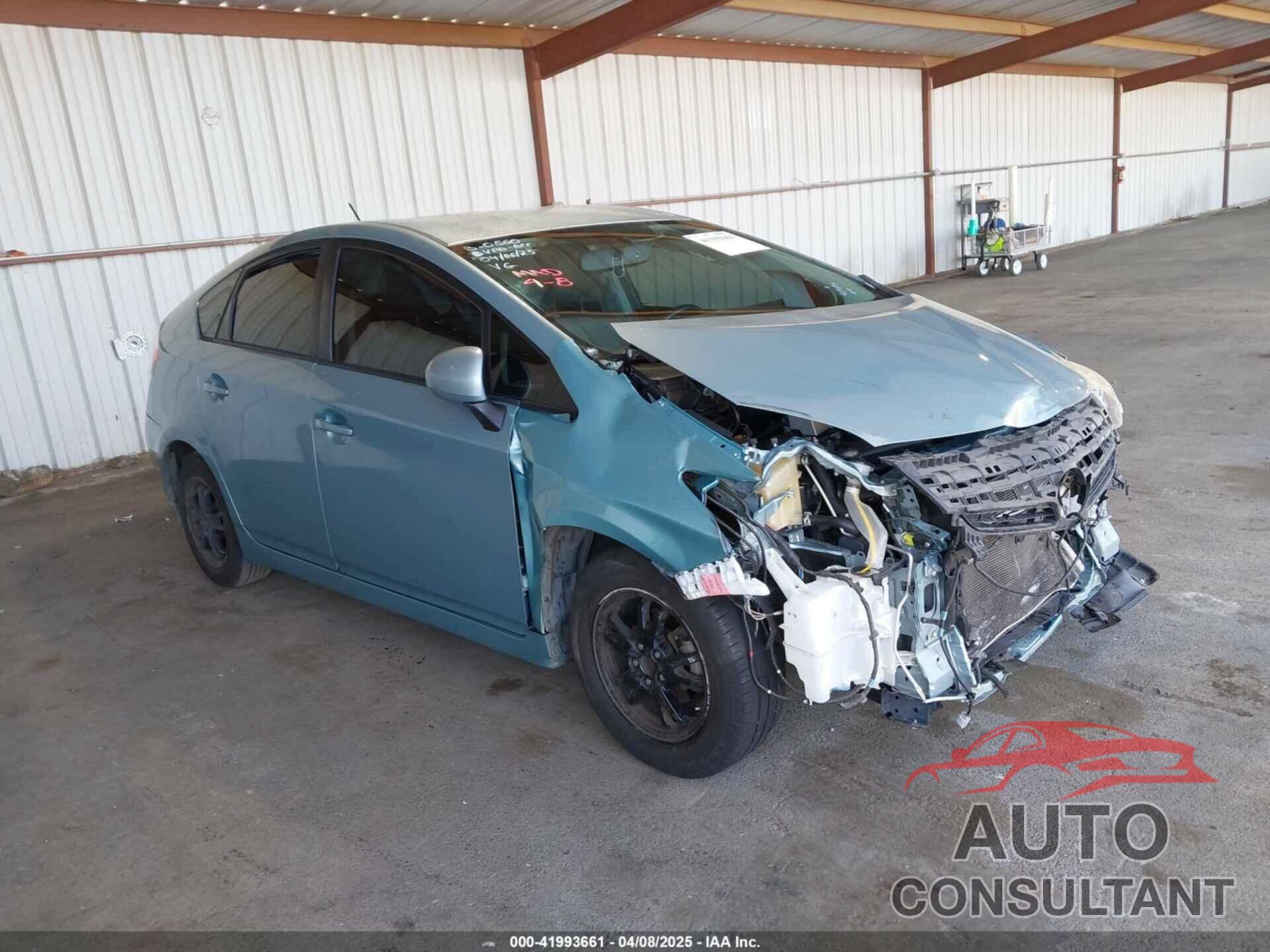 TOYOTA PRIUS 2013 - JTDKN3DU6D5594286