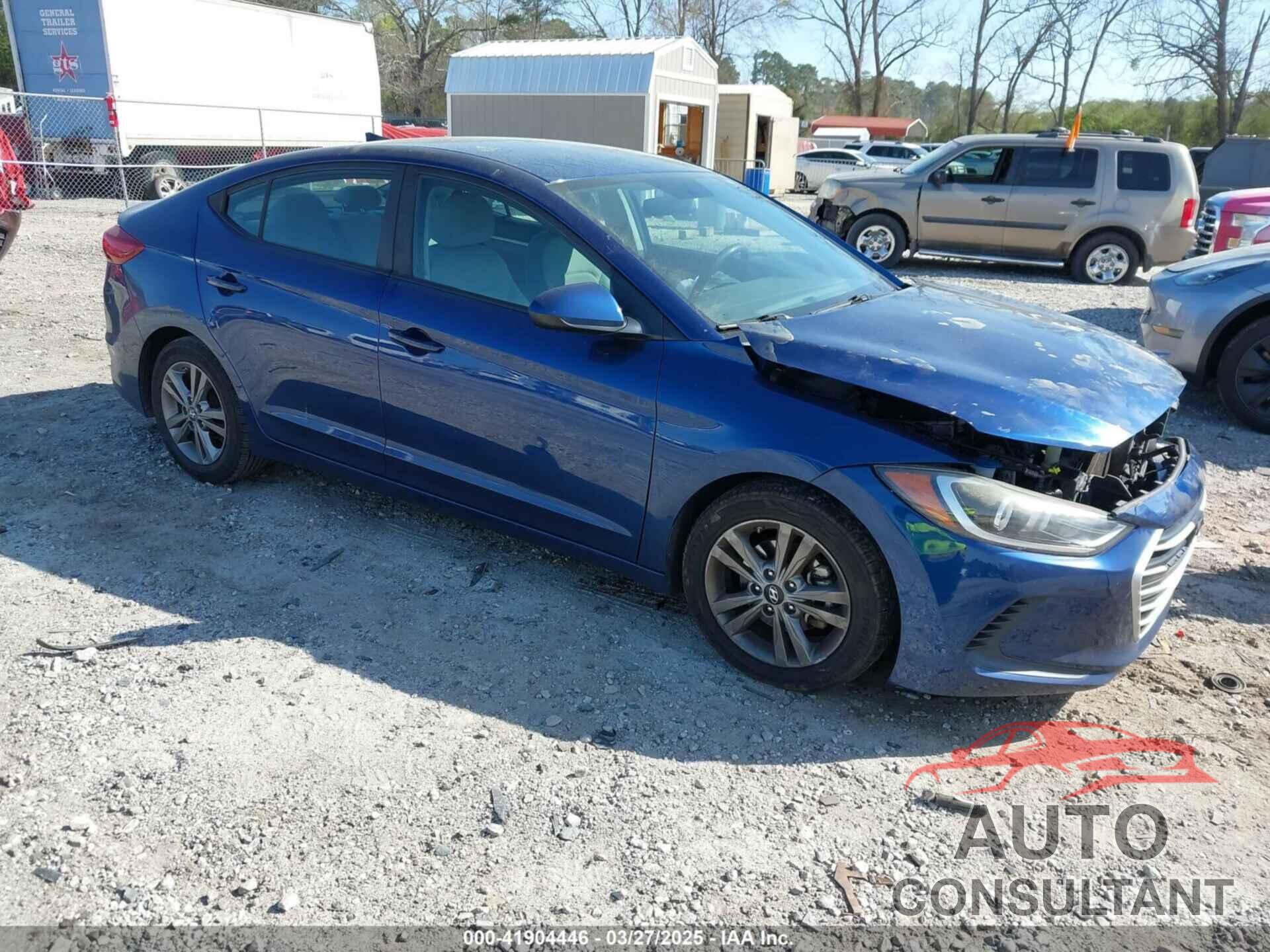 HYUNDAI ELANTRA 2017 - 5NPD84LF6HH067380