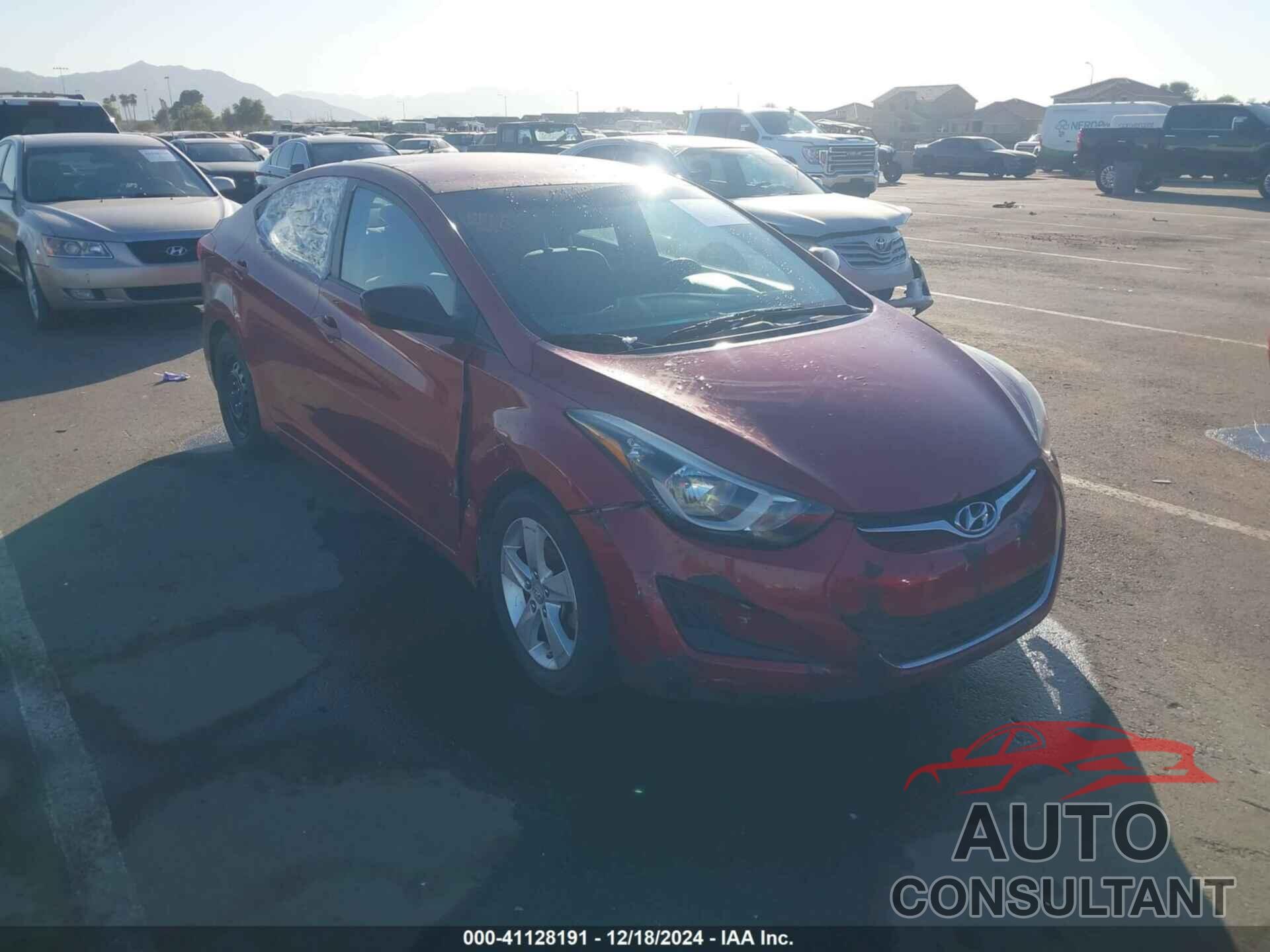 HYUNDAI ELANTRA 2016 - 5NPDH4AE1GH668687