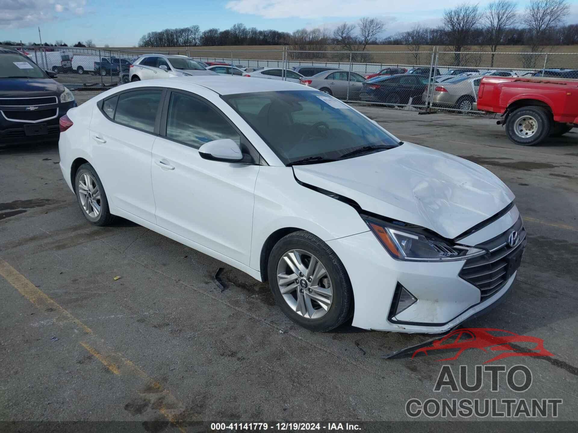 HYUNDAI ELANTRA 2019 - 5NPD84LFXKH403376
