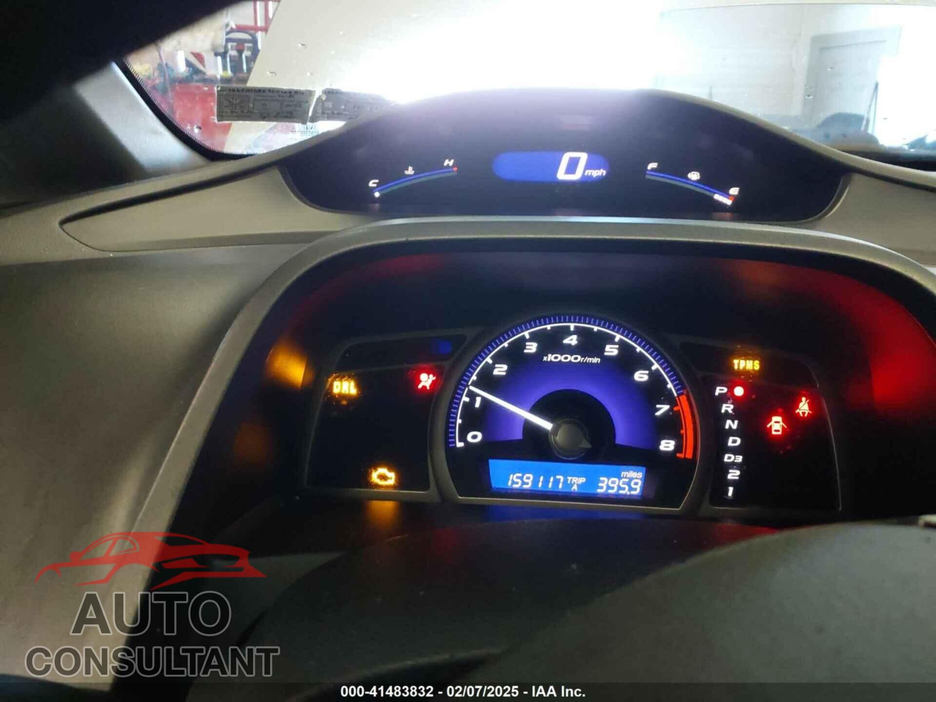 HONDA CIVIC 2009 - 1HGFA16859L012684