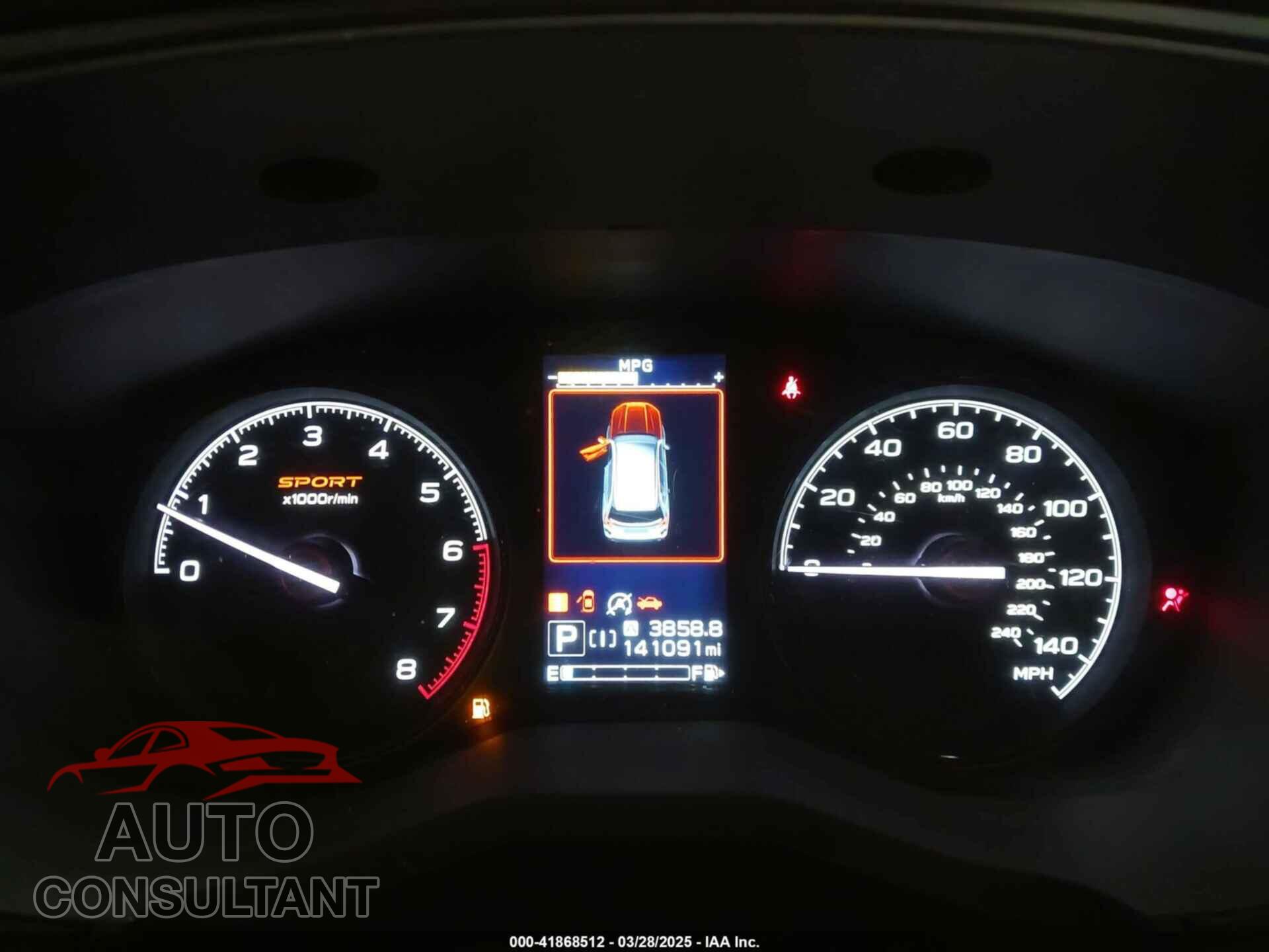 SUBARU FORESTER 2020 - JF2SKARC2LH425541