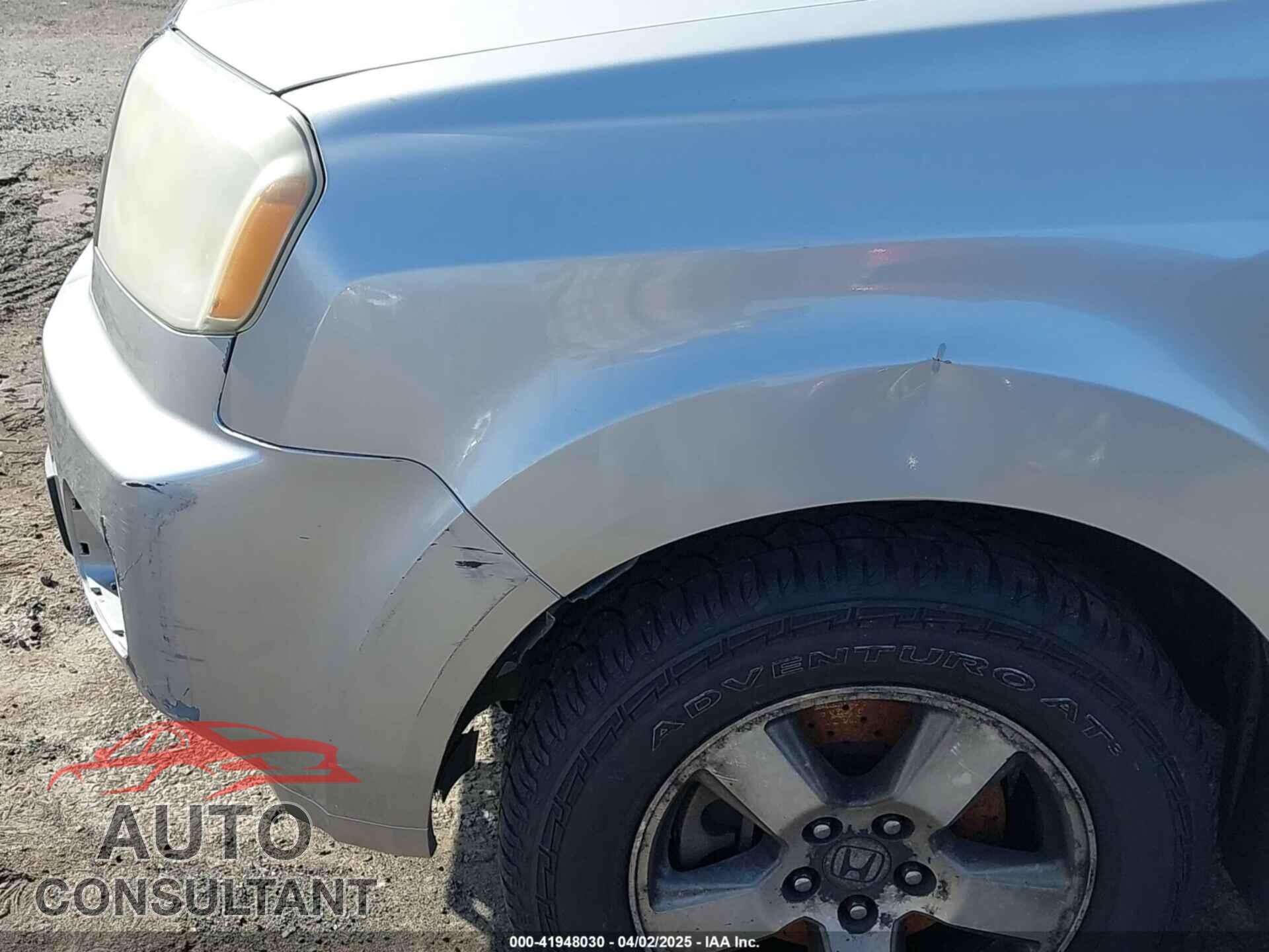 HONDA PILOT 2011 - 5FNYF4H52BB005343