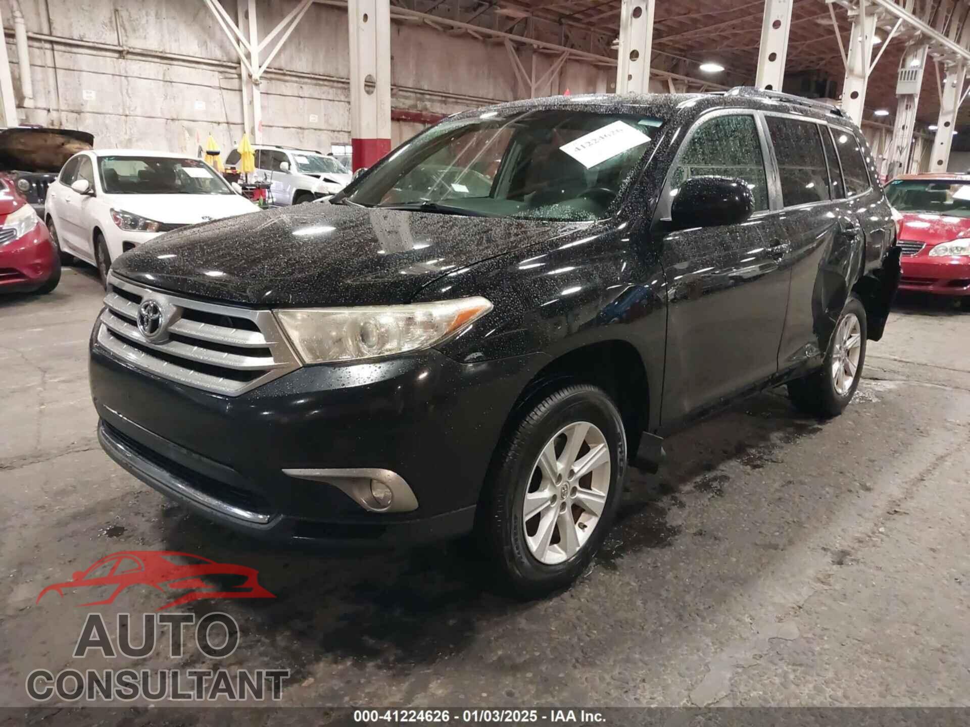 TOYOTA HIGHLANDER 2012 - 5TDZK3EH7CS081999
