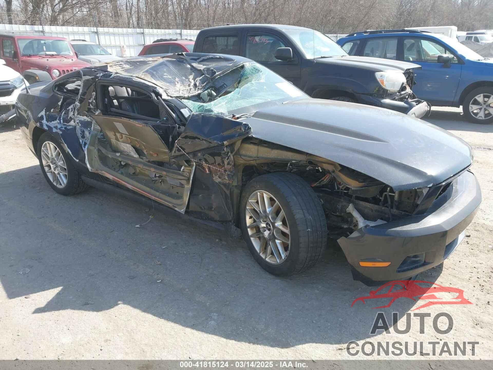 FORD MUSTANG 2012 - 1ZVBP8AM5C5221263