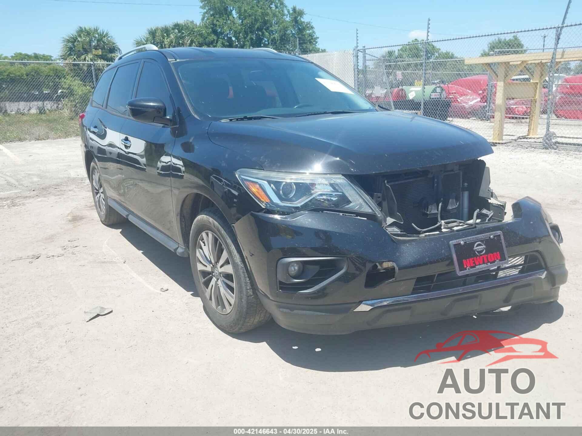 NISSAN PATHFINDER 2018 - 5N1DR2MN5JC607189