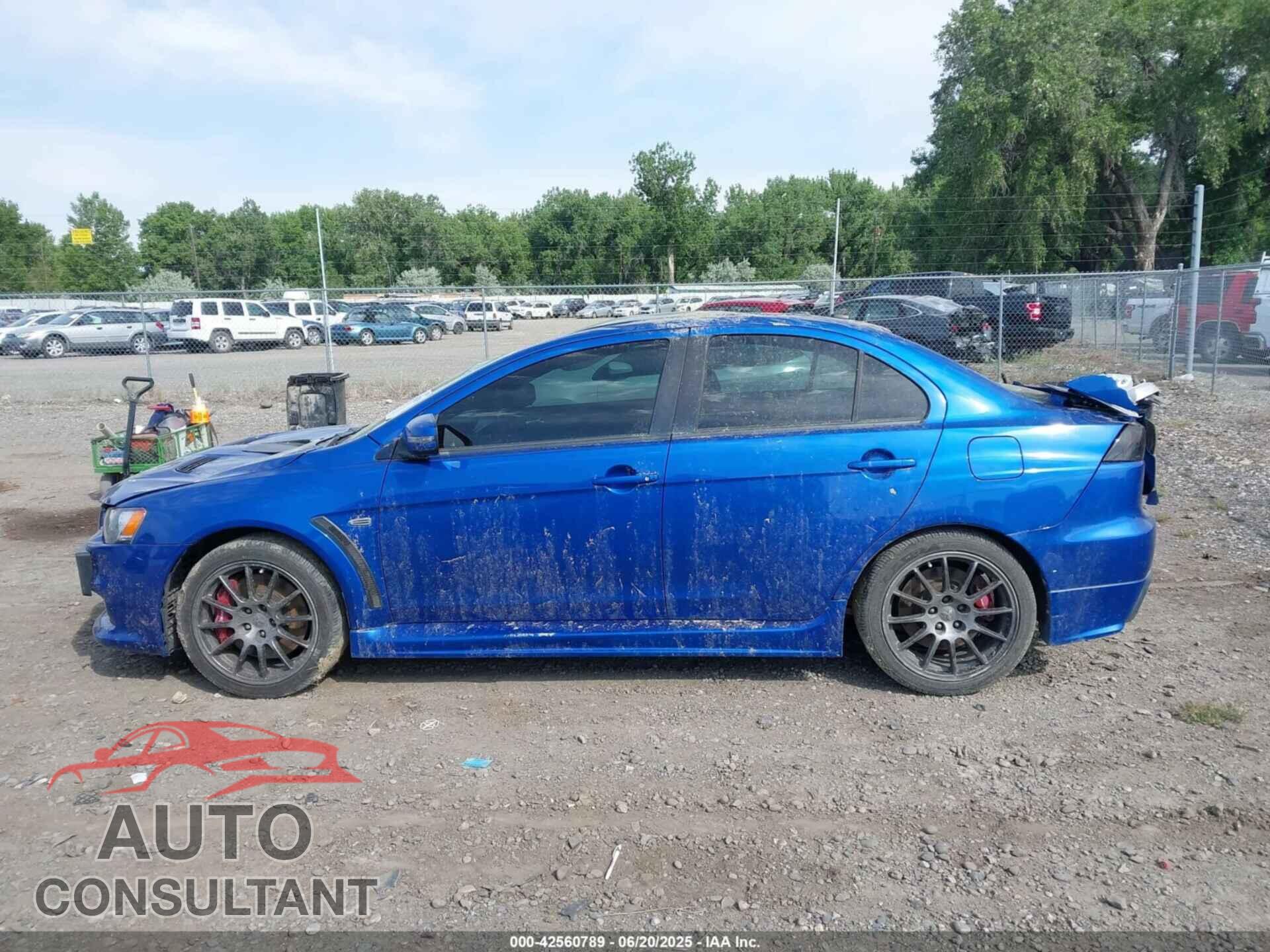MITSUBISHI LANCER EVOLUTION 2015 - JA32W7FVXFU028861