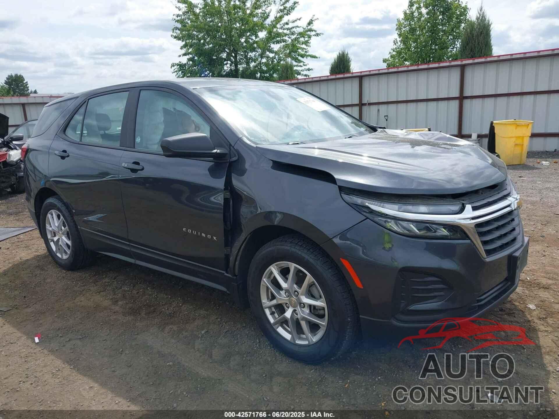 CHEVROLET EQUINOX 2022 - 3GNAXSEV2NS178838