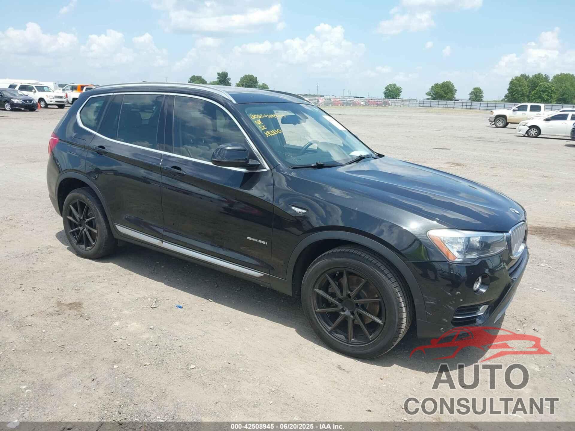BMW X3 2017 - 5UXWZ7C3XH0X43130