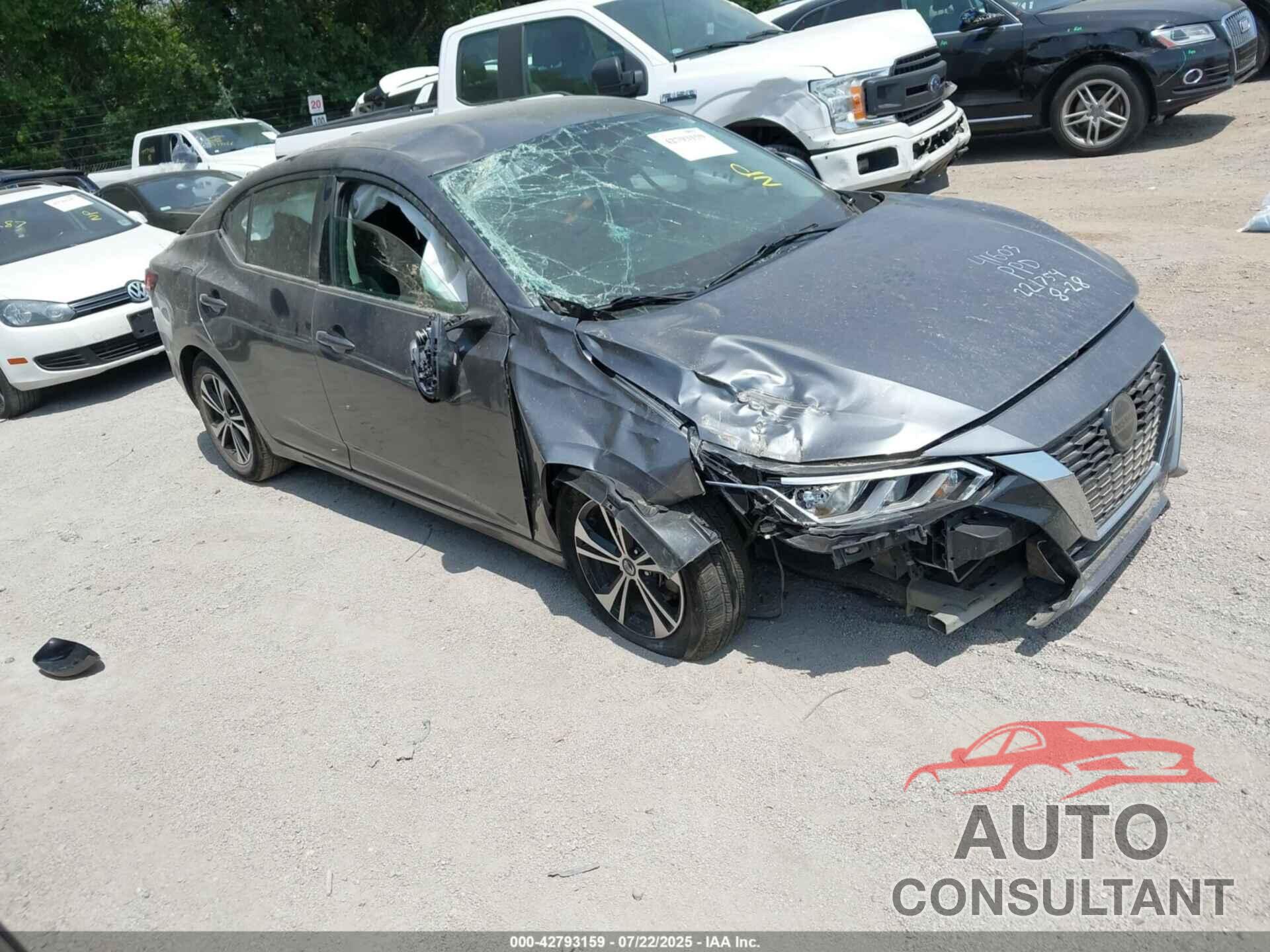 NISSAN SENTRA 2021 - 3N1AB8CVXMY221754
