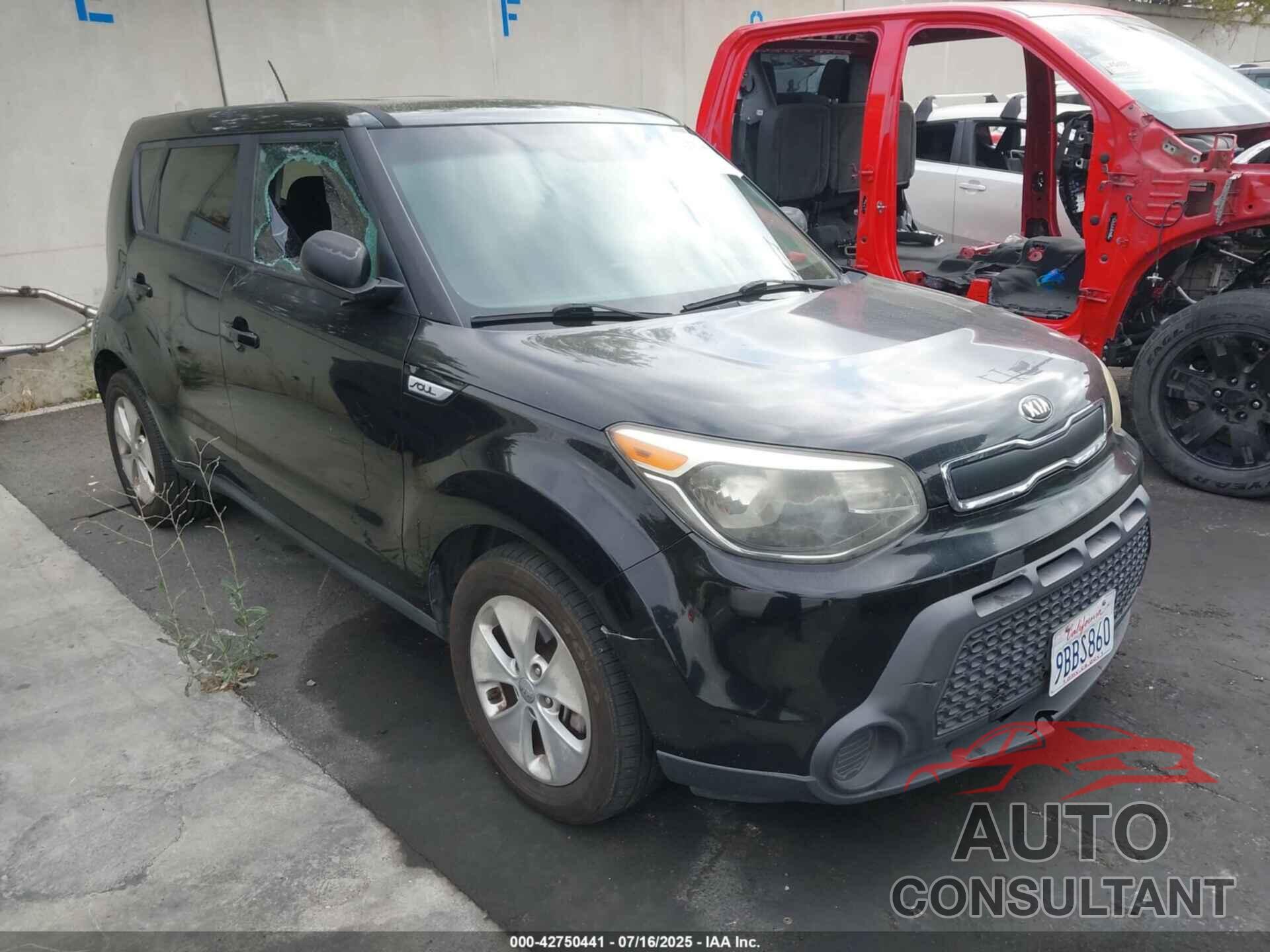 KIA SOUL 2015 - KNDJN2A25F7215276