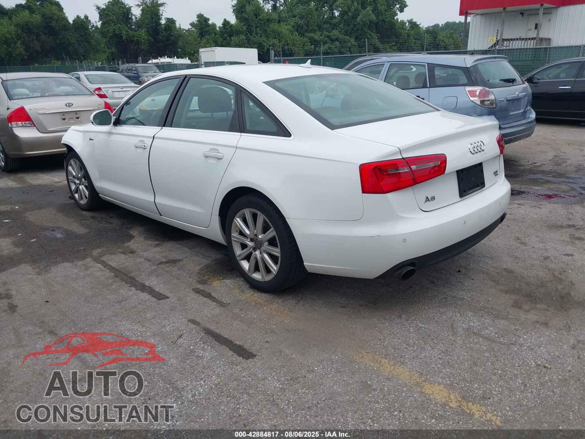 AUDI A6 2013 - WAUGGAFC7DN043466