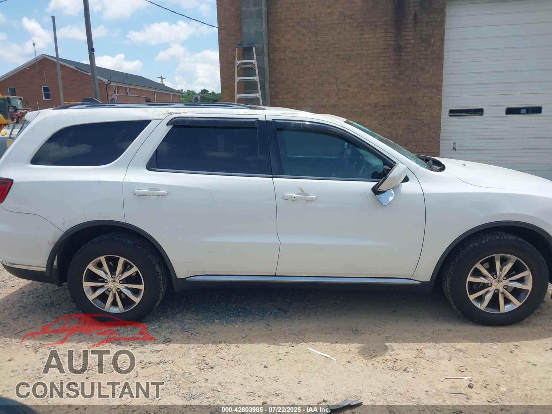 DODGE DURANGO 2016 - 1C4RDJDG4GC374841