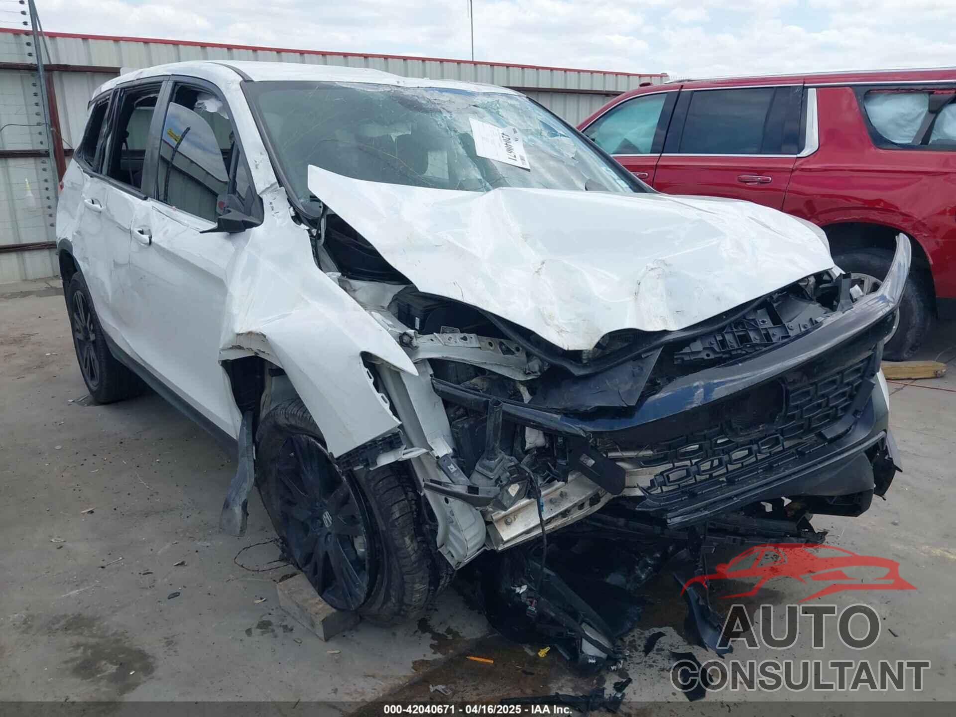 HONDA PASSPORT 2021 - 5FNYF7H27MB015442