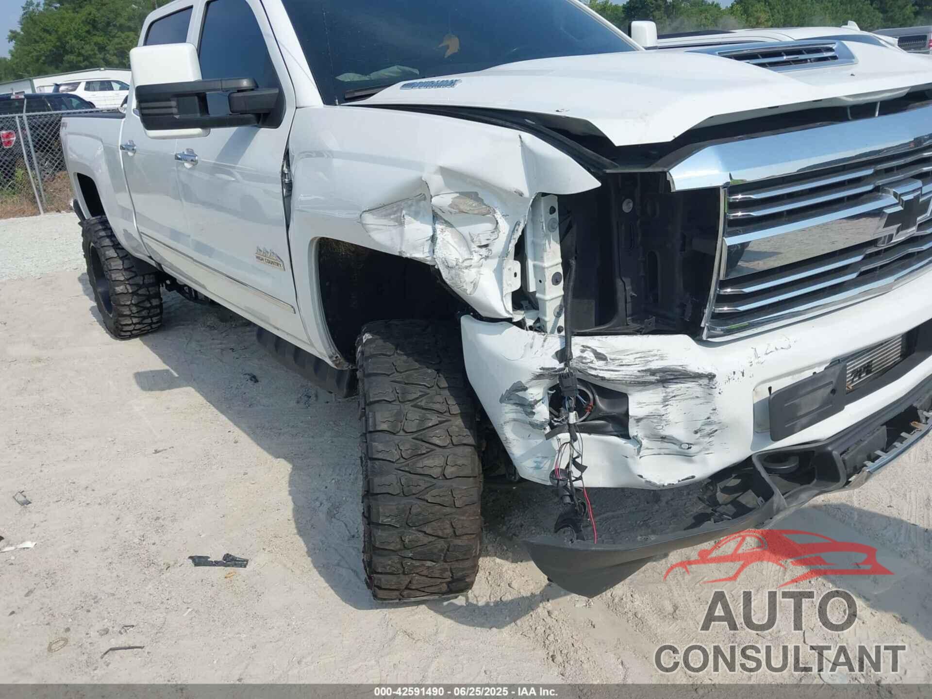 CHEVROLET SILVERADO 2017 - 1GC1KXEY8HF150484