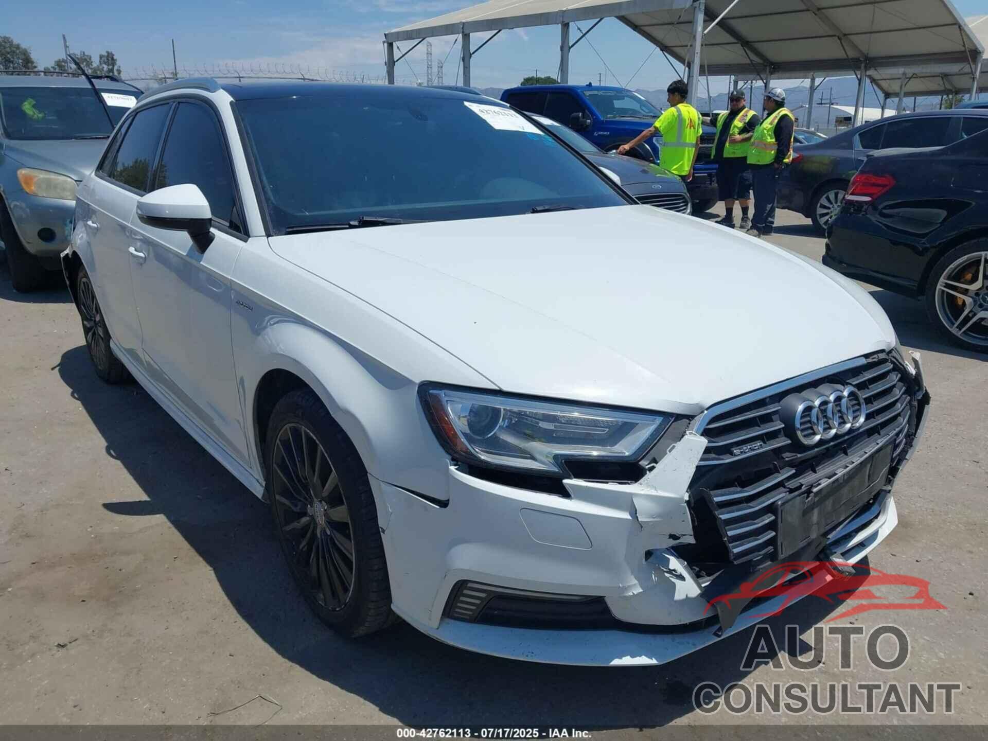 AUDI A3 E-TRON 2017 - WAUUPBFF0HA047942