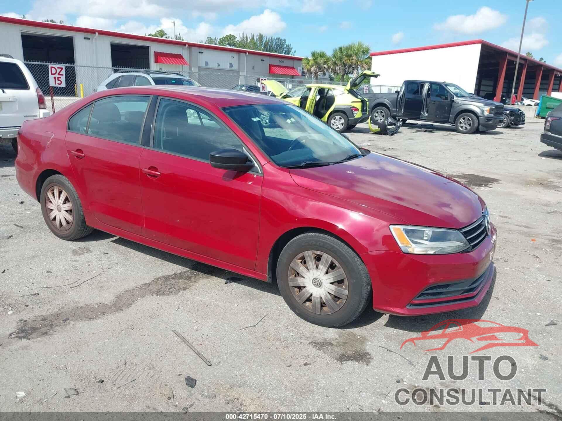 VOLKSWAGEN JETTA 2016 - 3VW267AJ6GM404237