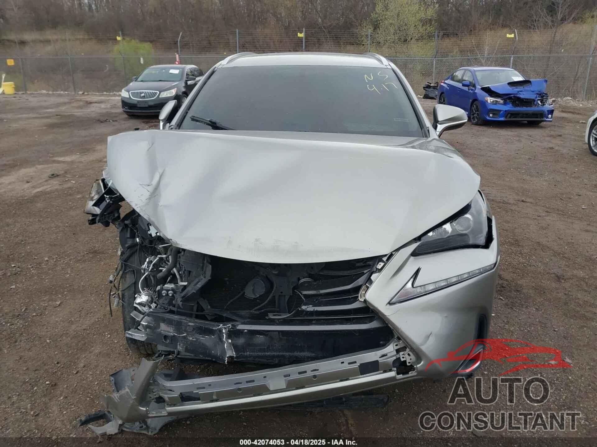 LEXUS NX 200T 2016 - JTJYARBZ2G2039846