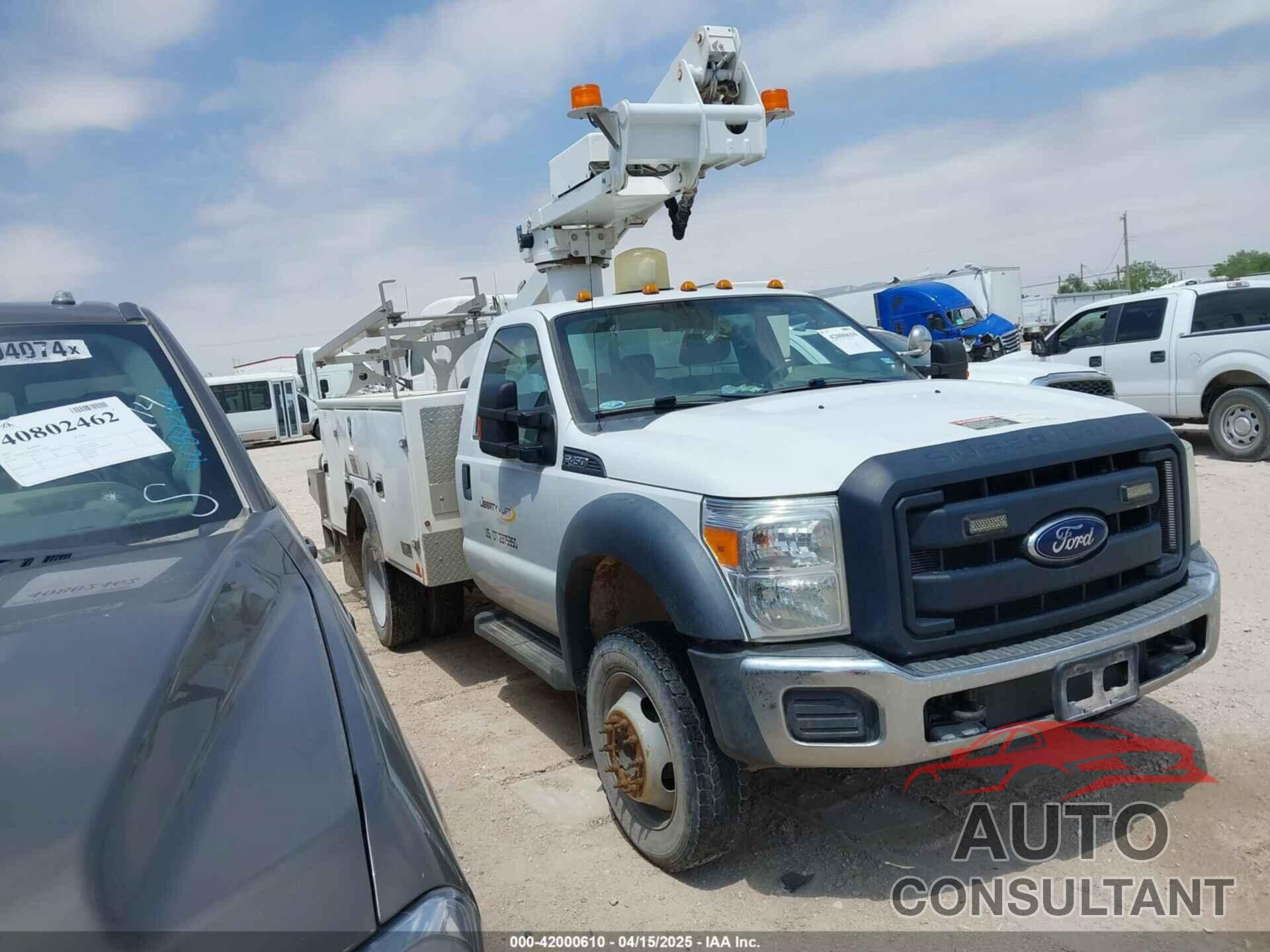 FORD F-450 CHASSIS 2015 - 1FDUF4GYXFEA89859
